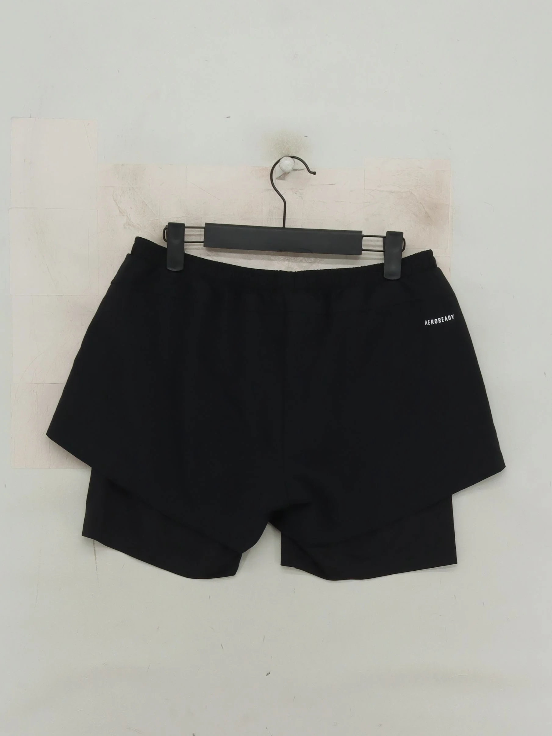 Adidas Women's Shorts S Black Polyester with Spandex Sweat - Image 2