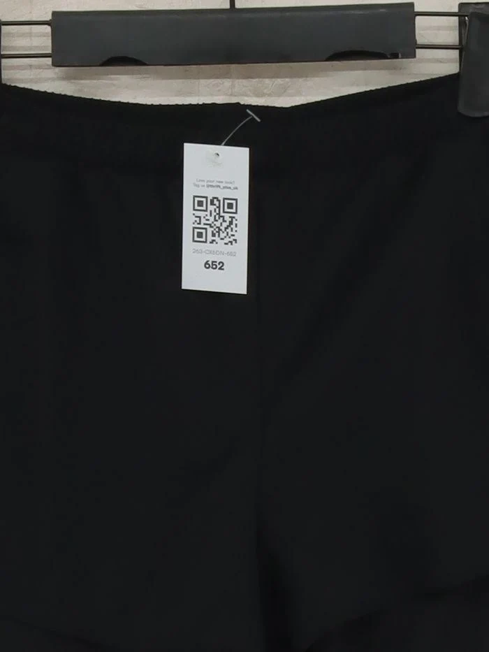 Adidas Women's Shorts S Black Polyester with Spandex Sweat - Image 3