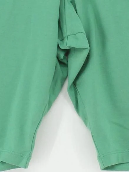 Adidas Women's Shorts S Green Cotton with Spandex Sweat - Image 4