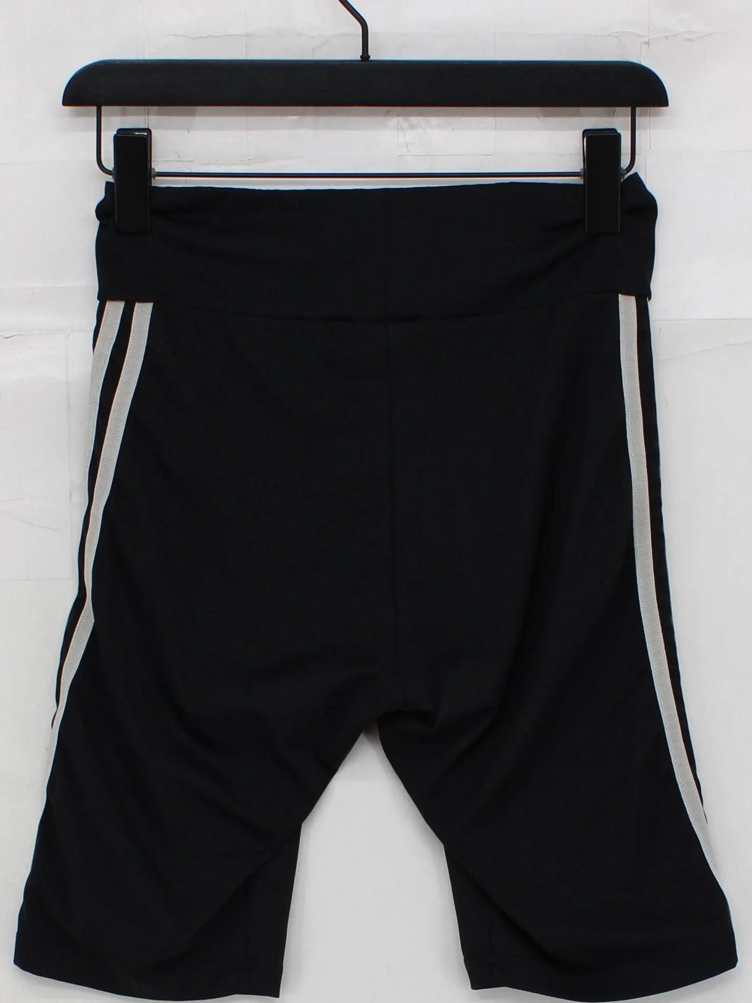 Adidas Women's Shorts UK 10 Black Polyester with Spandex Sweat - Image 2