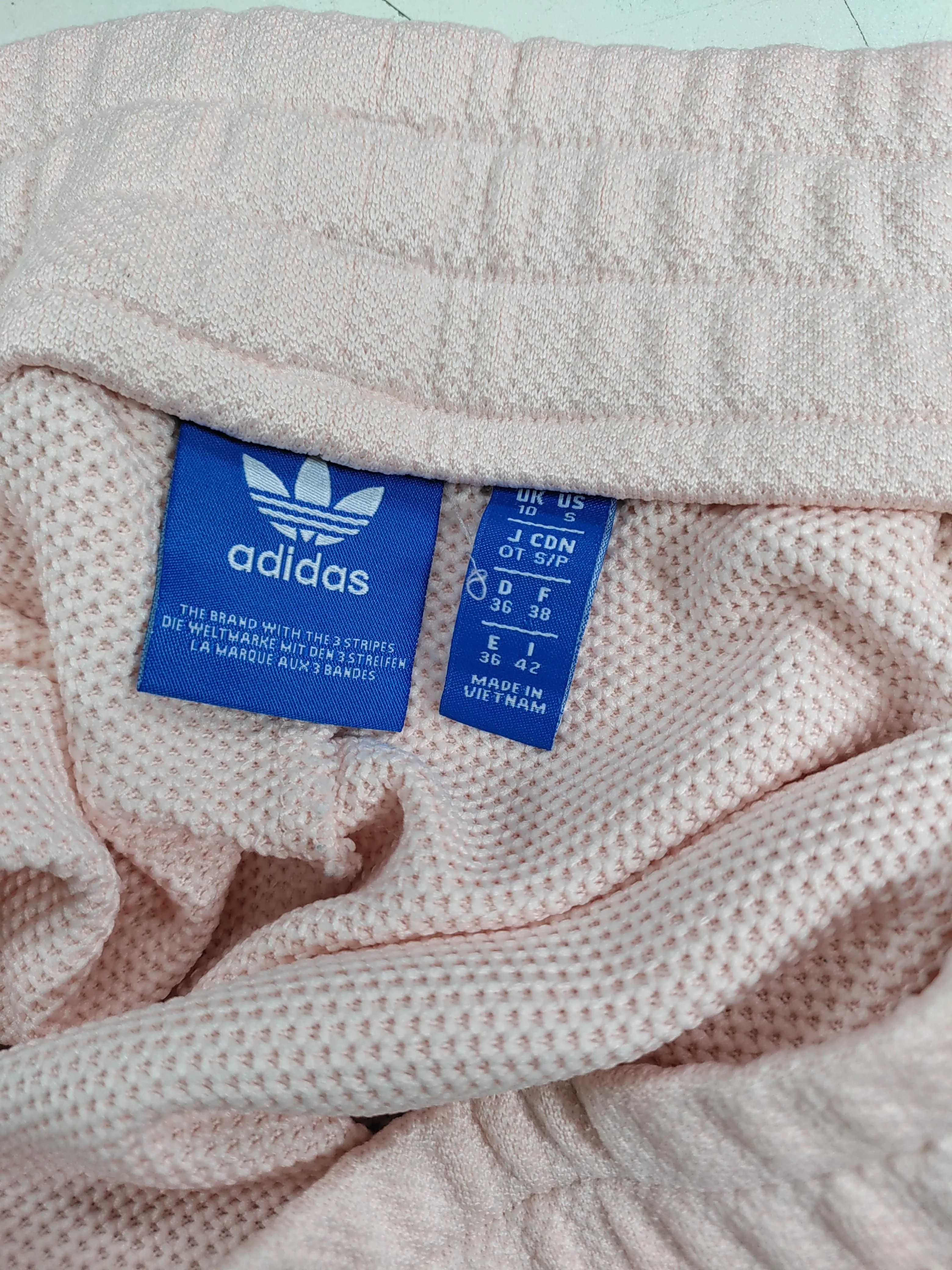 Adidas Women's Shorts UK 10 Pink 100% Polyester Sweat - Image 6