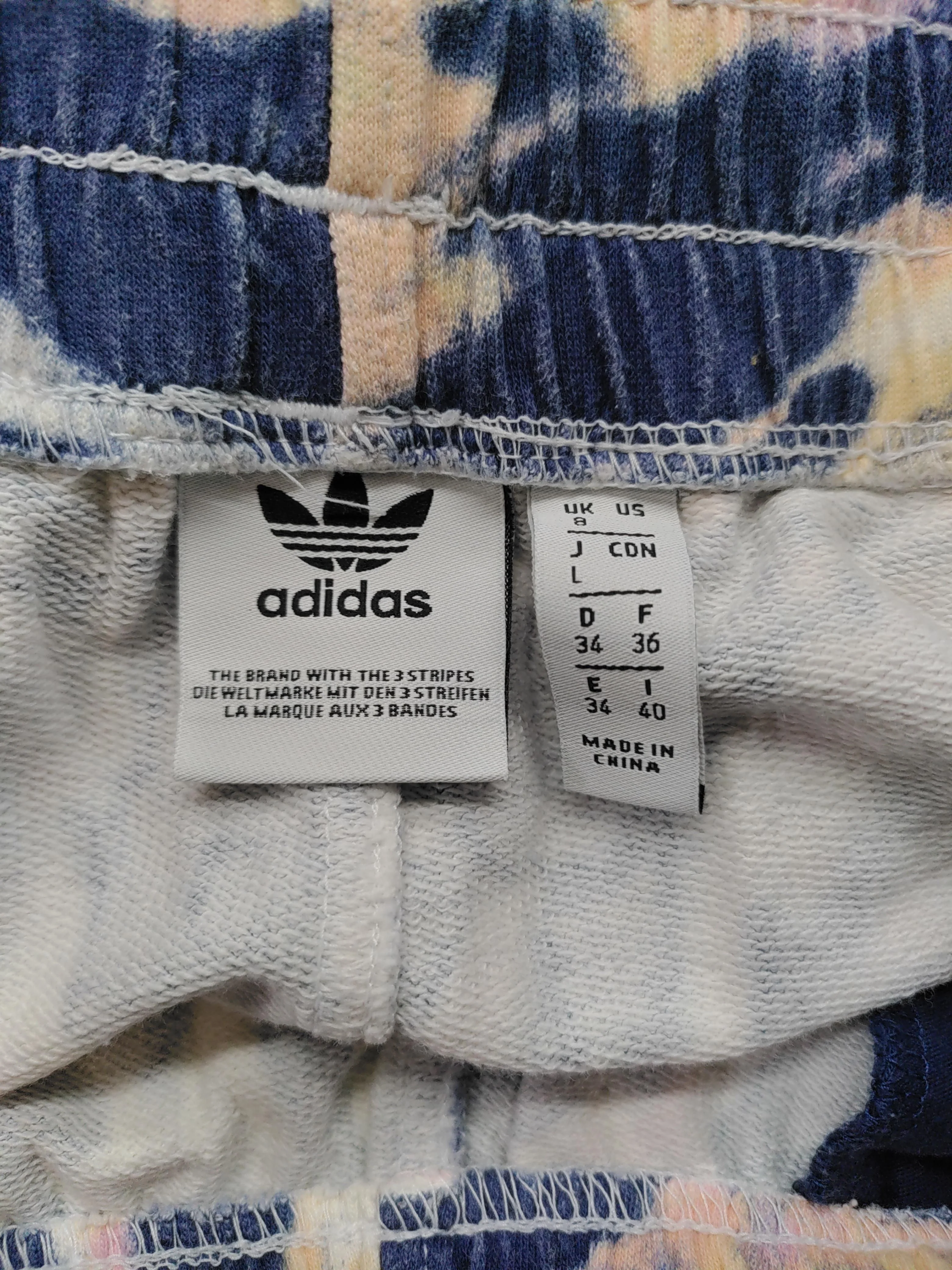 Adidas Women's Shorts UK 8 Multi 100% Cotton Sweat - Image 5