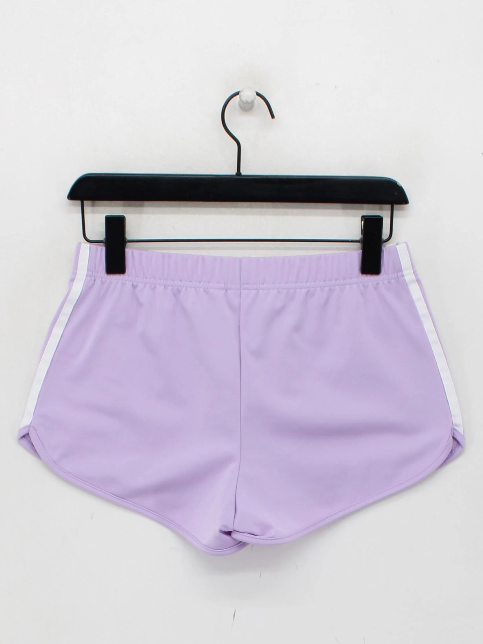Adidas Women's Shorts UK 8 Purple 100% Polyester Sweat - Image 2