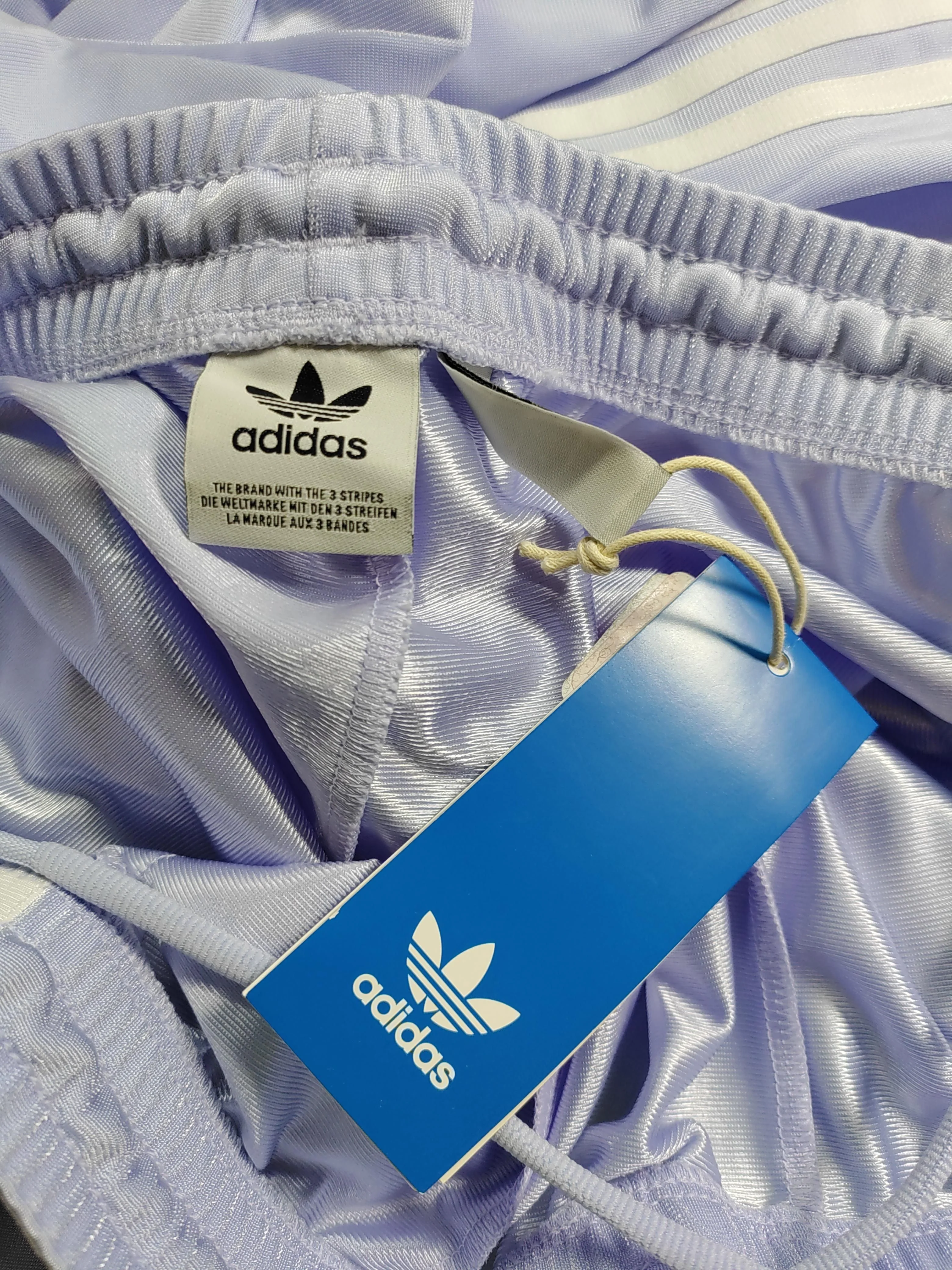 Adidas Women's Sports Bottoms M Purple 100% Polyester Sweatpants - Image 6