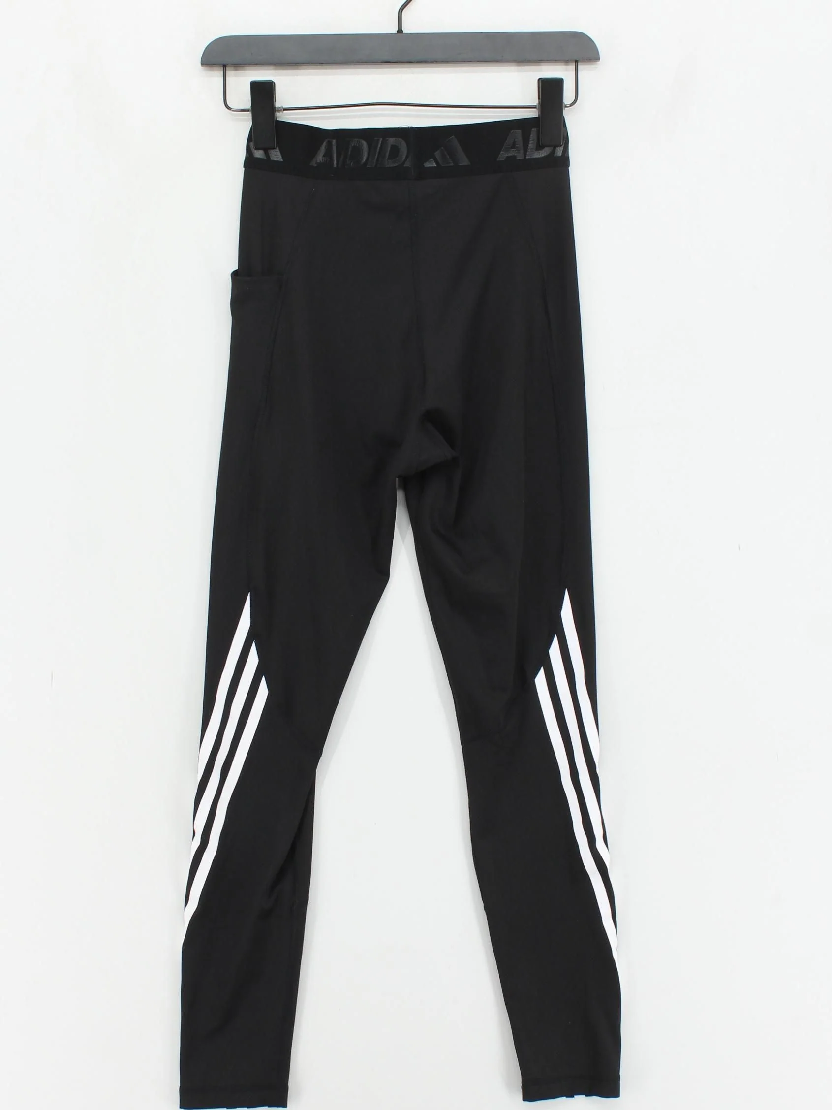 Adidas Women's Sports Bottoms S Black Polyester with Elastane Sweatpants - Image 2