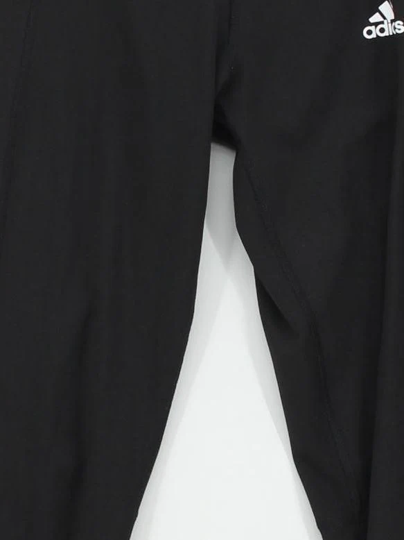 Adidas Women's Sports Bottoms S Black Polyester with Elastane Sweatpants - Image 3