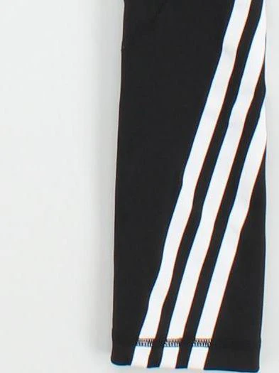 Adidas Women's Sports Bottoms S Black Polyester with Elastane Sweatpants - Image 4
