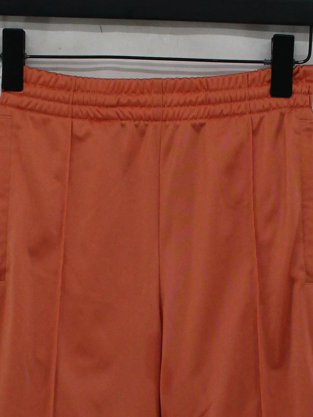 Adidas Women's Sports Bottoms UK 10 Orange 100% Polyester Sweatpants - Image 3