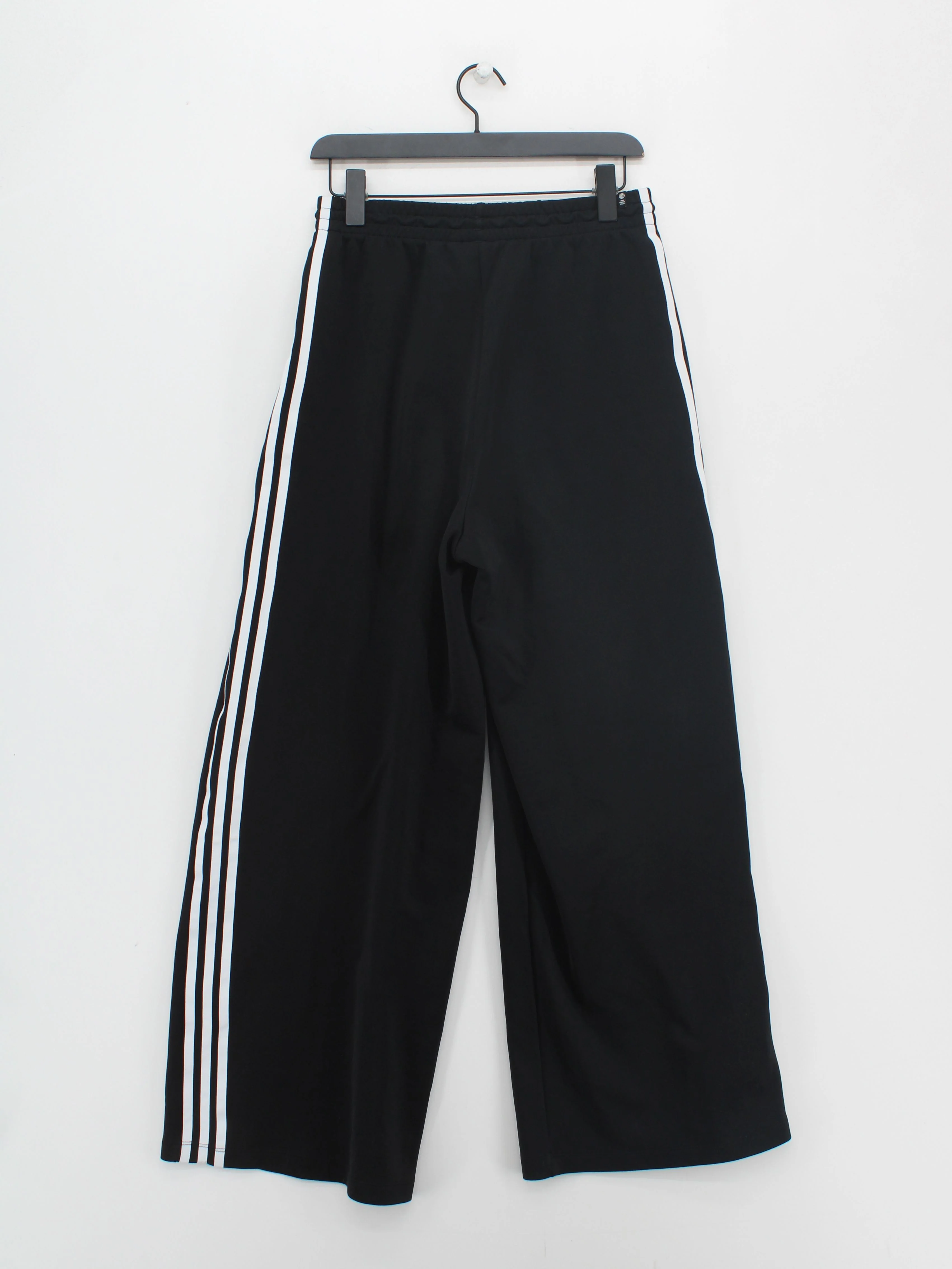 Adidas Women's Sports Bottoms UK 12 Black Cotton - Image 2
