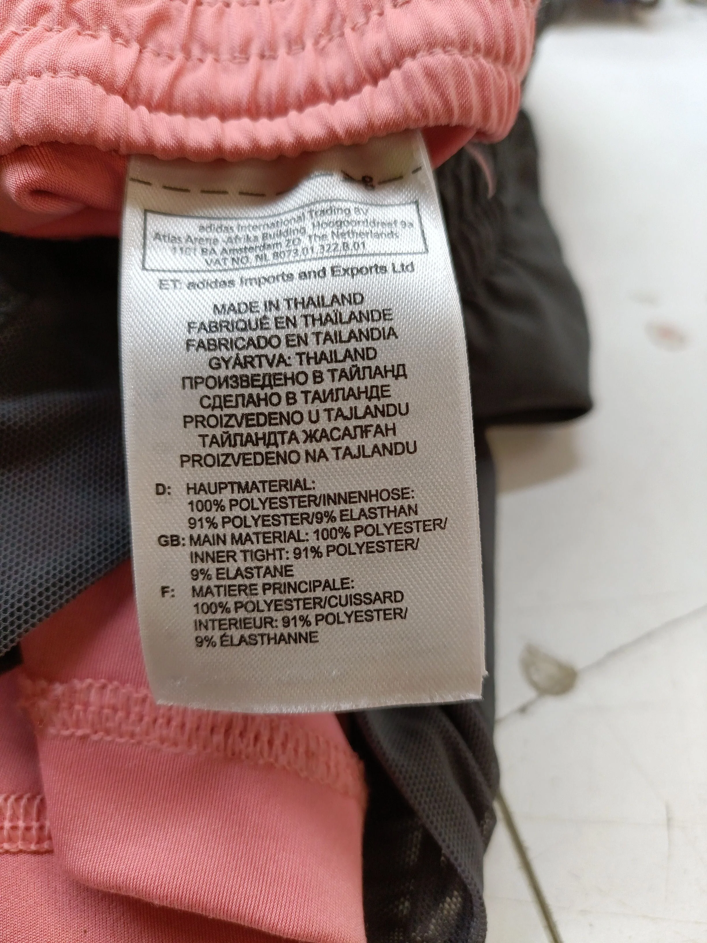 Adidas Women's Sports Bottoms UK 12 Multi Polyester with Elastane Sweatpants - Image 6