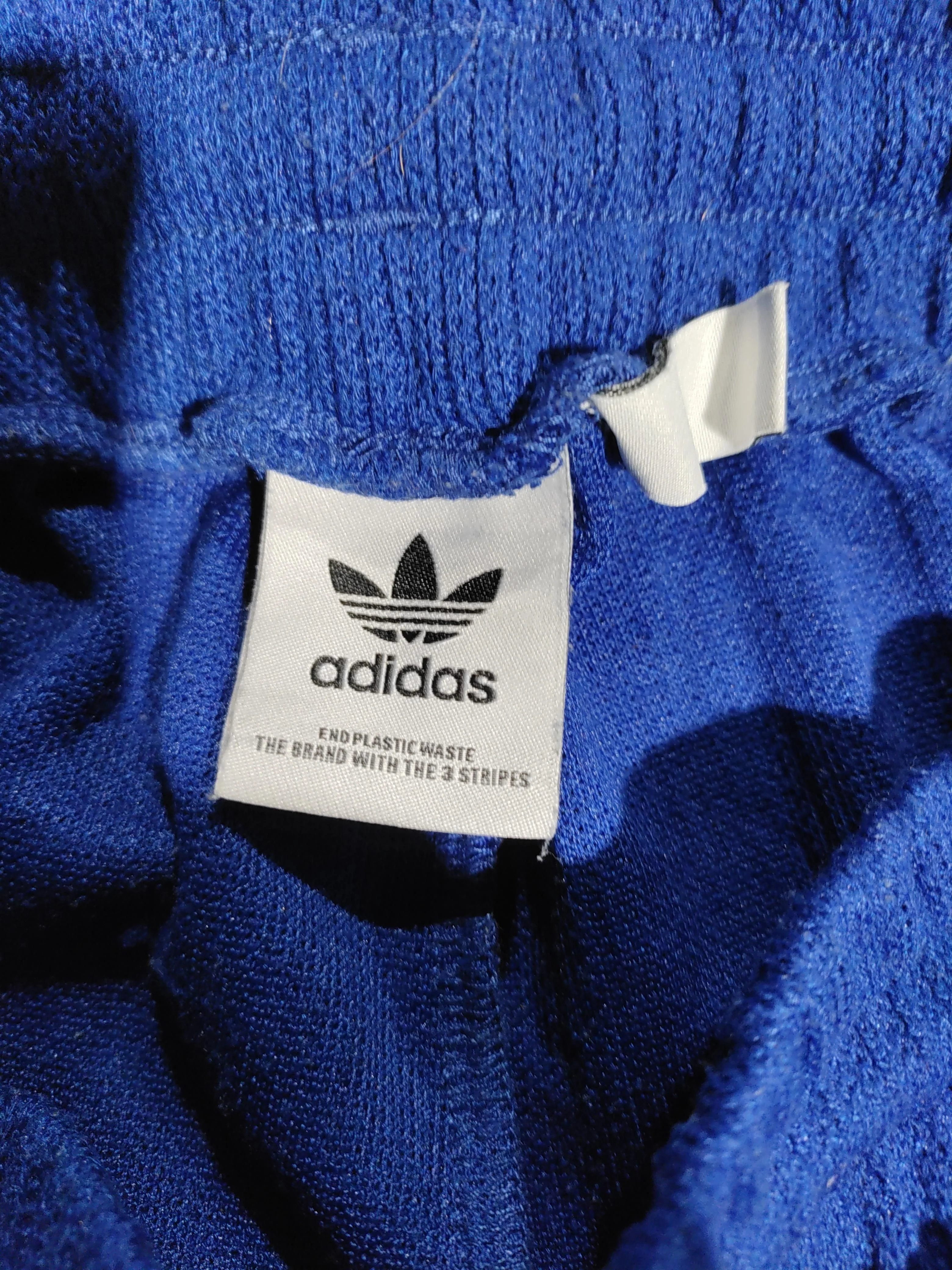 Adidas Women's Sports Bottoms UK 16 Blue Polyester with Spandex Sweatpants - Image 5
