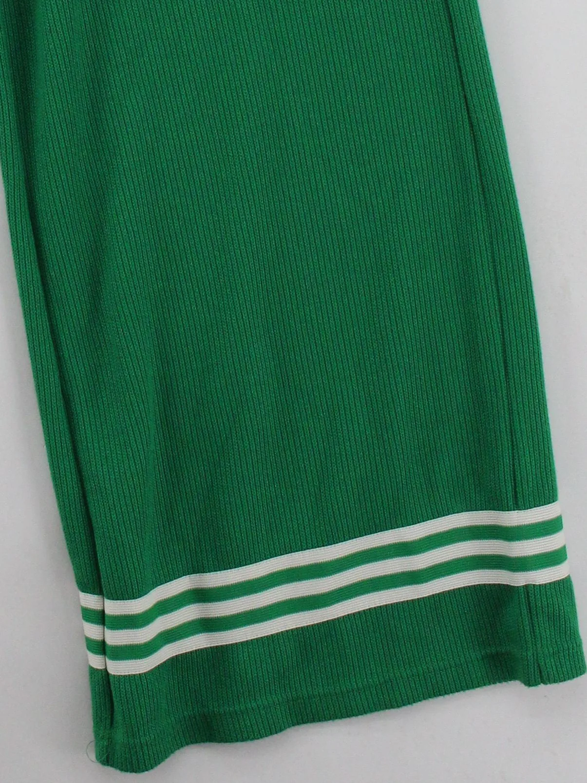 Adidas Women's Sports Bottoms UK 16 Green Polyester with Elastane Sweatpants - Image 4