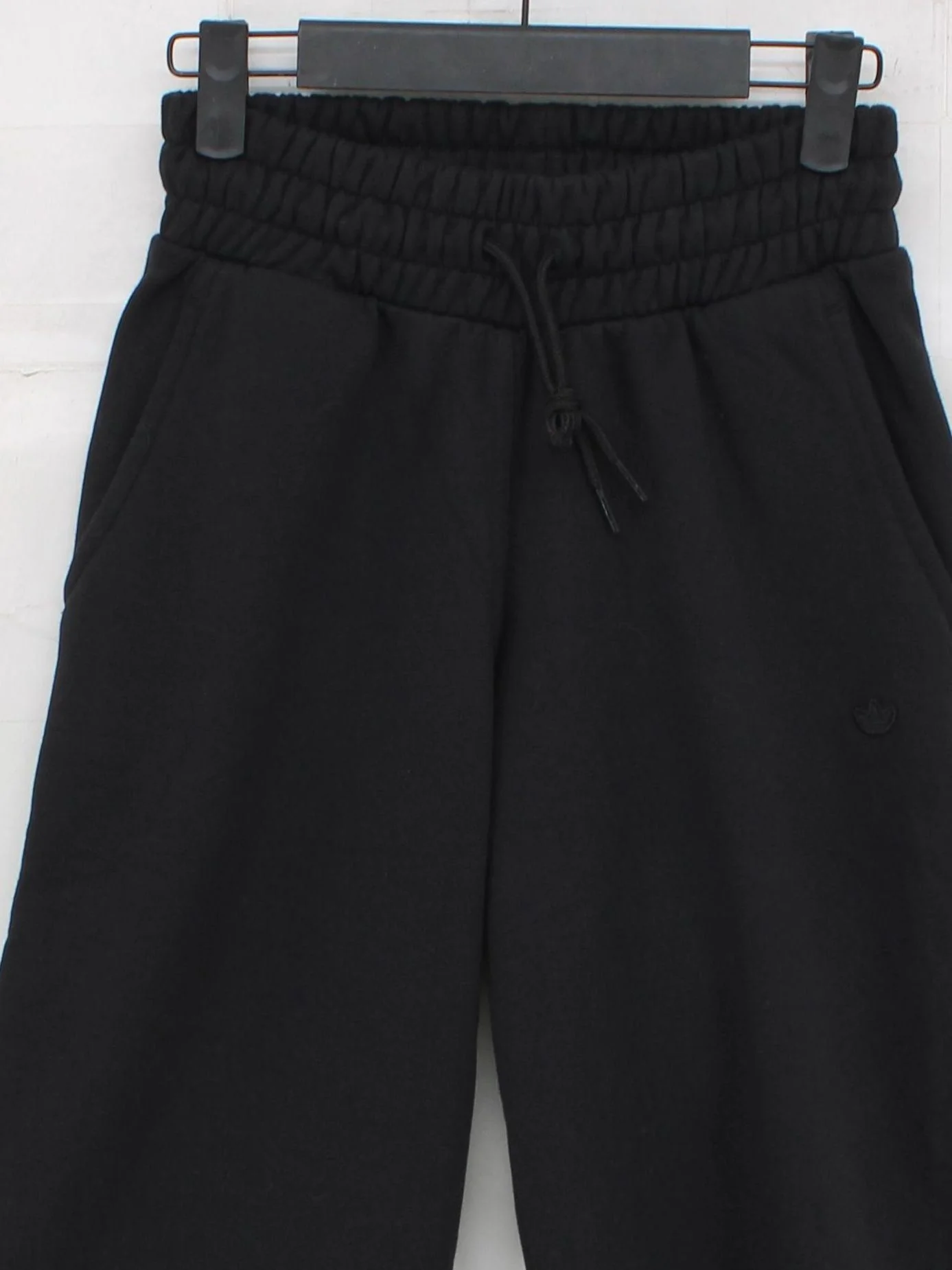 Adidas Women's Sports Bottoms UK 4 Black Cotton with Polyester Sweatpants - Image 3