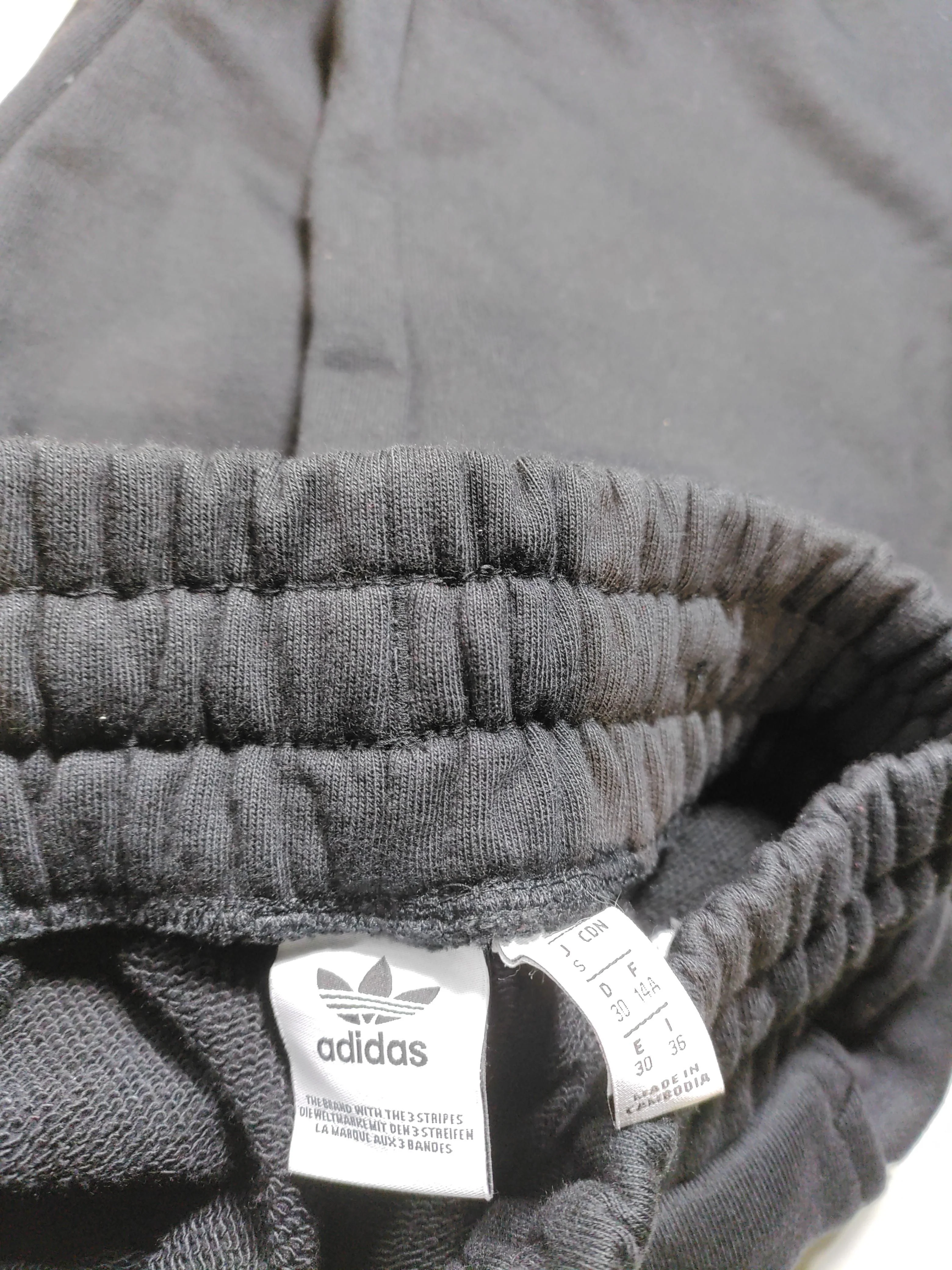 Adidas Women's Sports Bottoms UK 4 Black Cotton with Polyester Sweatpants - Image 5