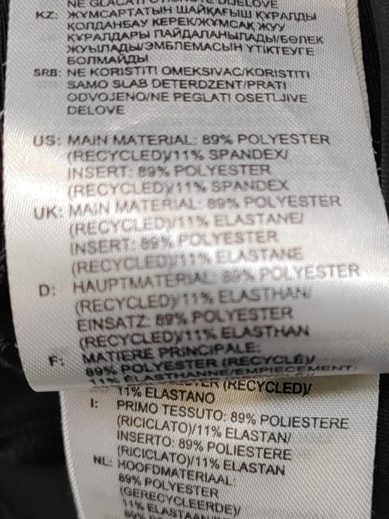 Adidas Women's Sports Bottoms UK 4 Black Polyester with Elastane Sweatpants - Image 6
