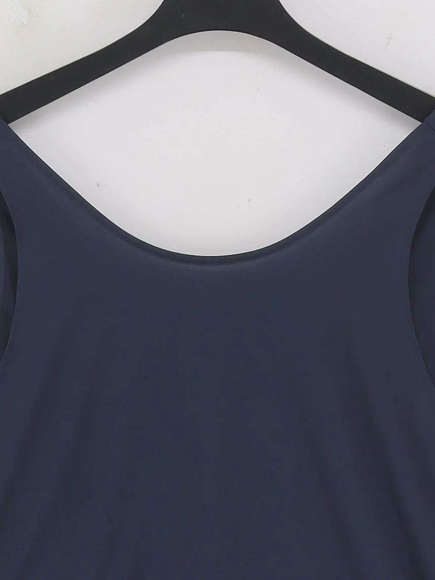 Adidas Women's T-Shirt L Blue Polyester with Rayon, Spandex Basic New with tags - Image 3