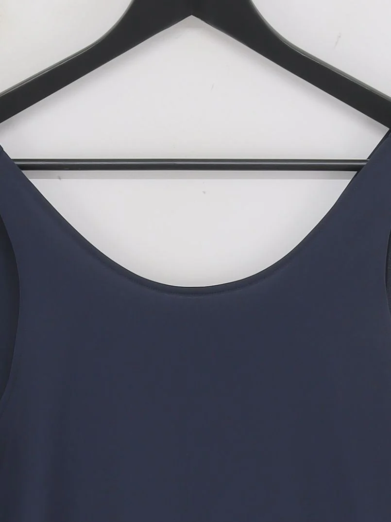 Adidas Women's T-Shirt L Blue Polyester with Rayon, Spandex Basic New with tags - Image 3