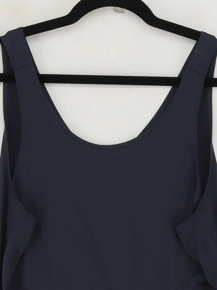 Adidas Women's T-Shirt L Blue Polyester with Rayon, Spandex Basic New with tags - Image 3