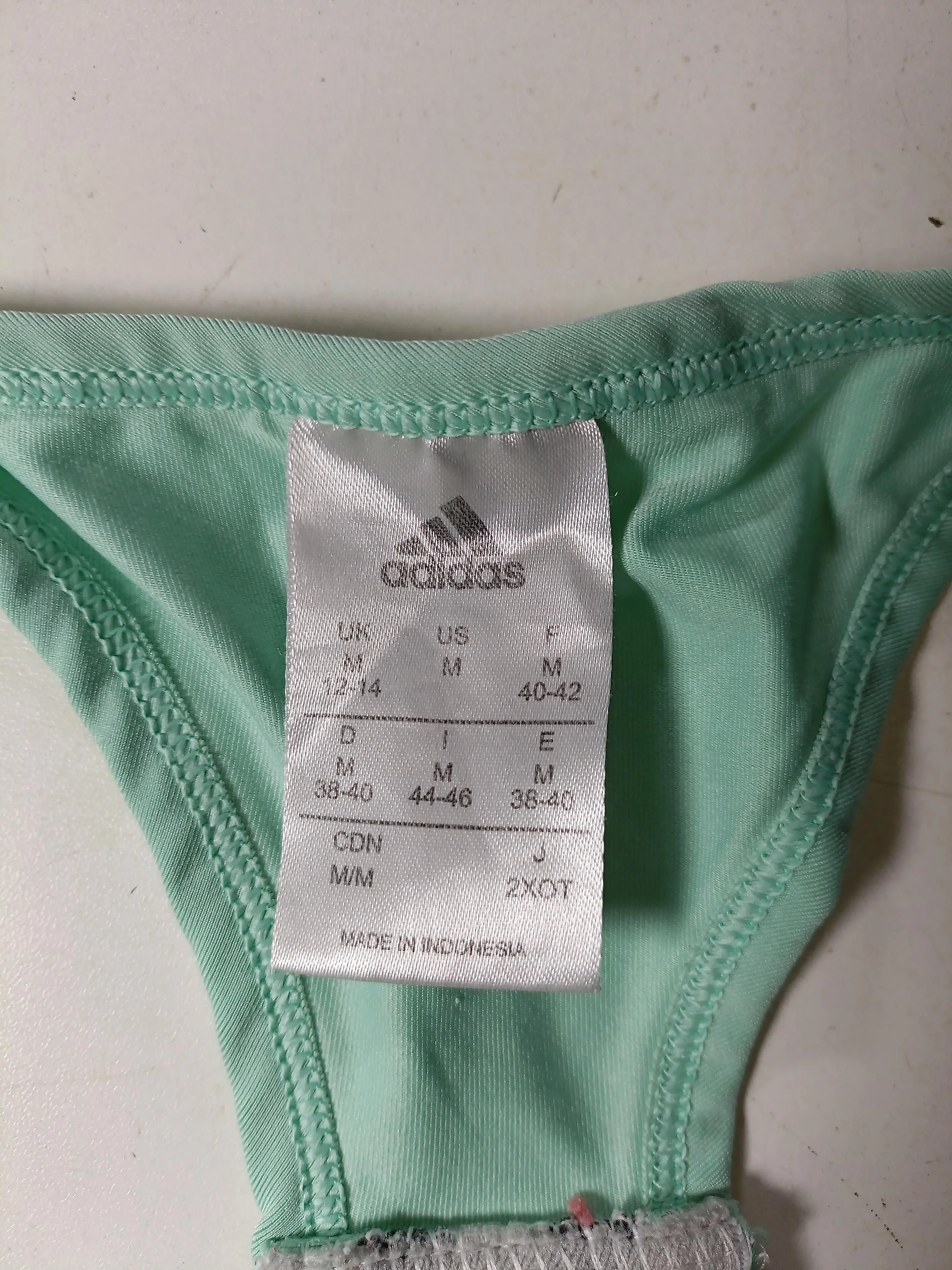 Adidas Women's T-Shirt M Green Nylon with Elastane Sleeveless Basic - Image 6