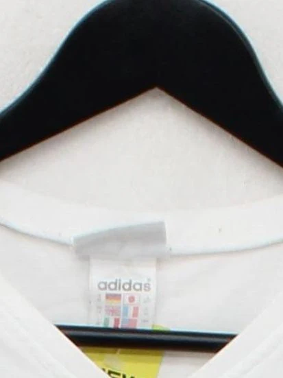 Adidas Women's T-Shirt M White 100% Cotton Basic - Image 3