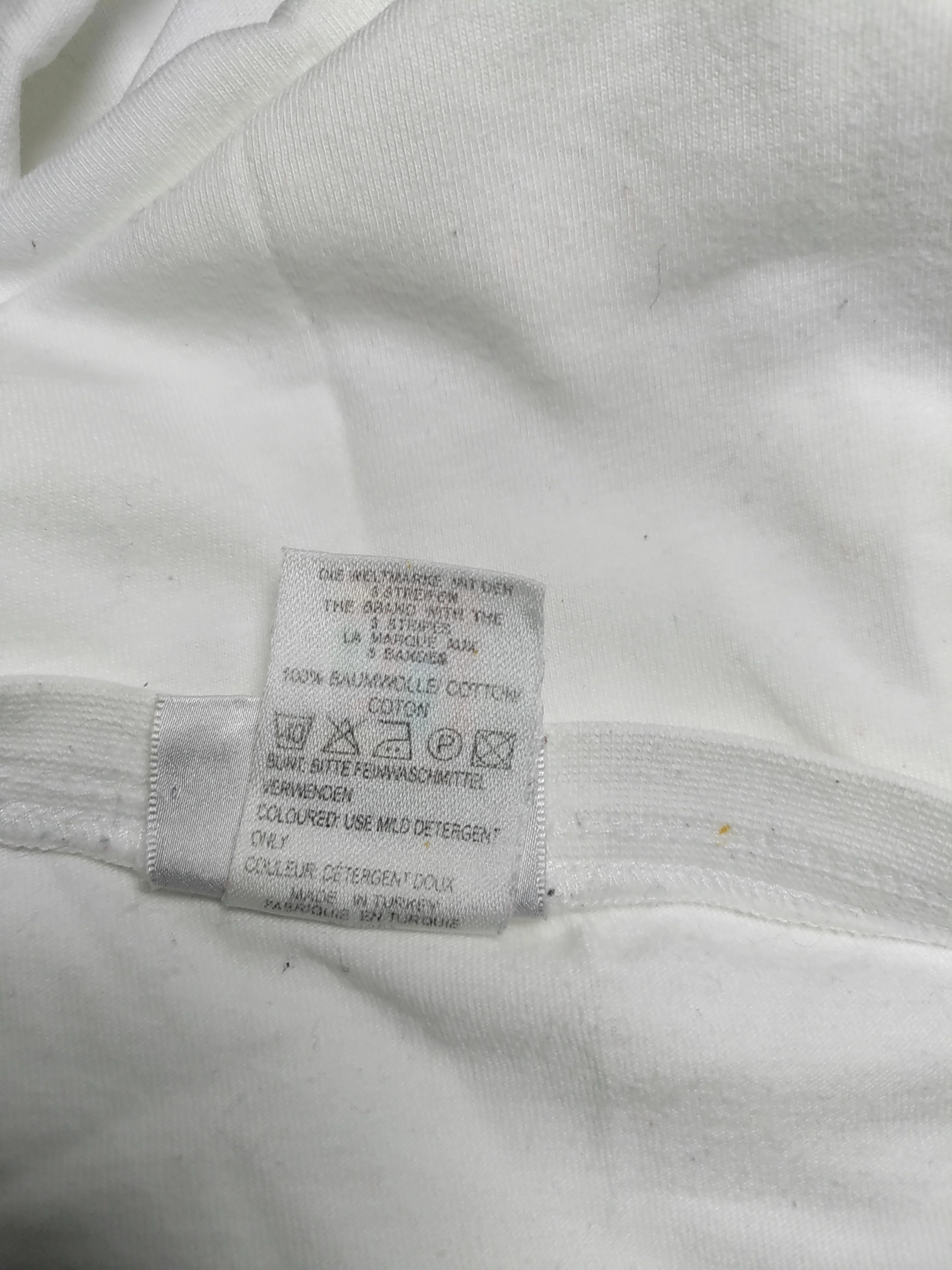 Adidas Women's T-Shirt M White 100% Cotton Basic - Image 7