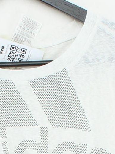 Adidas Women's T-Shirt M White Graphic 100% Polyester Basic - Image 4