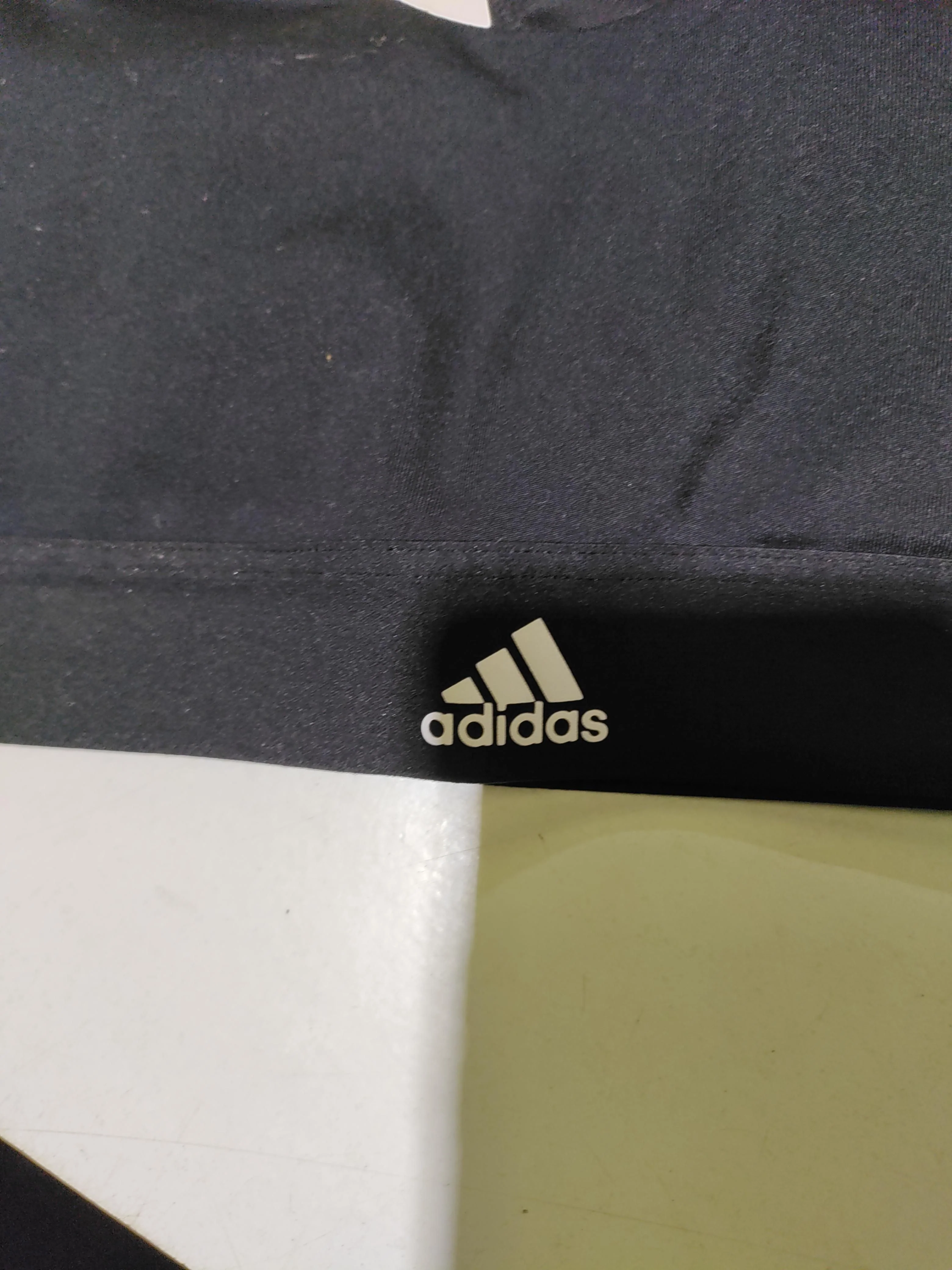 Adidas Women's T-Shirt S Black Nylon with Elastane Sleeveless Basic - Image 5