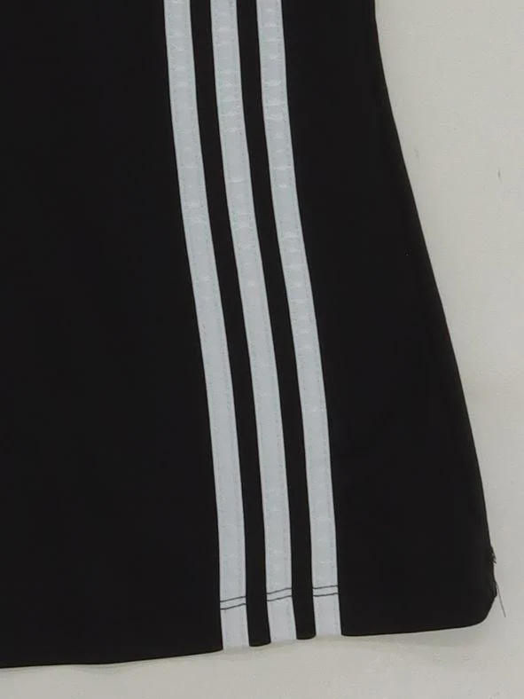 Adidas Women's T-Shirt S Black Striped 100% Other Basic - Image 4