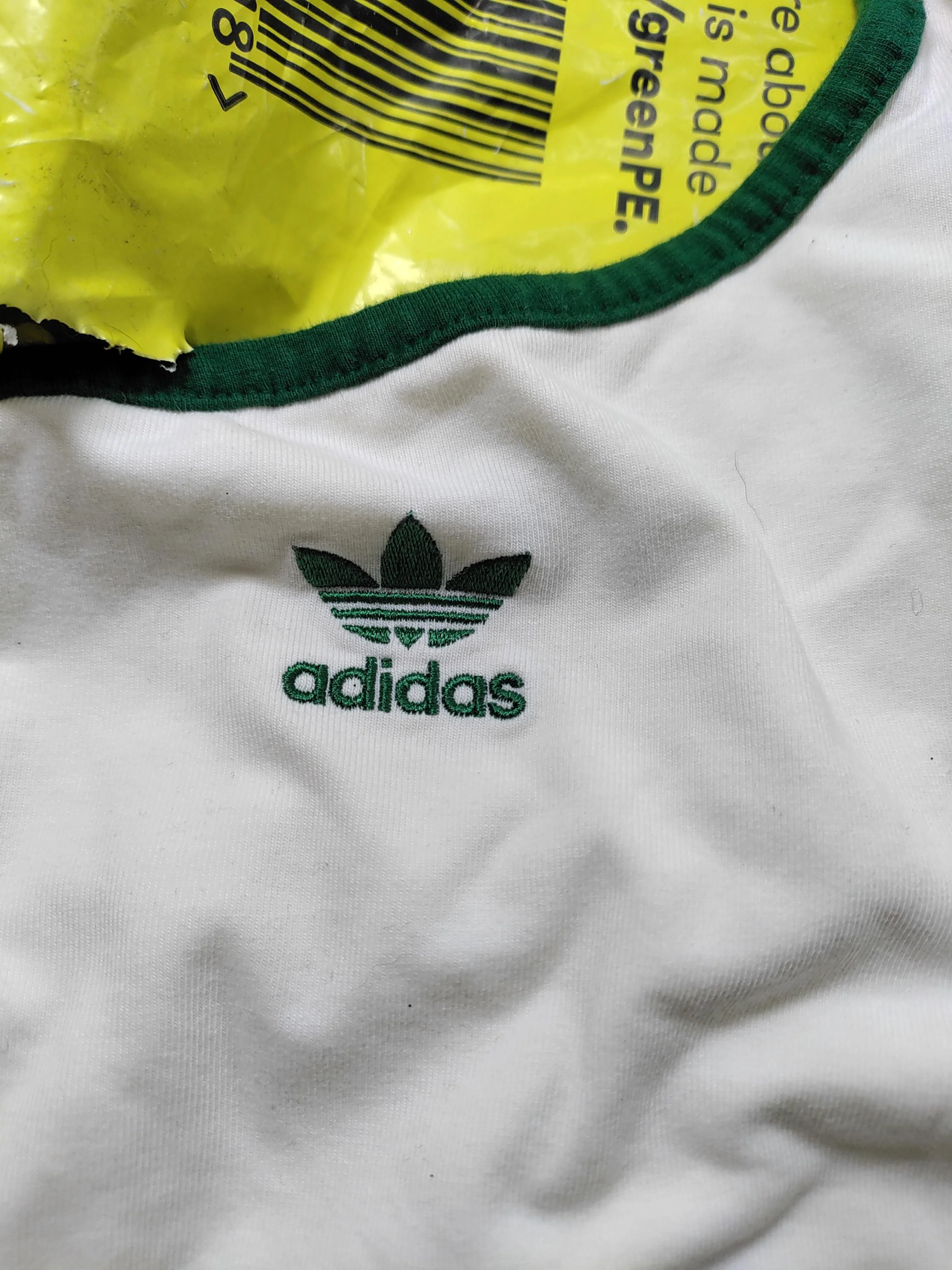 Adidas Women's T-Shirt S Cream Cotton with Elastane Sleeveless Round Neck Basic - Image 6