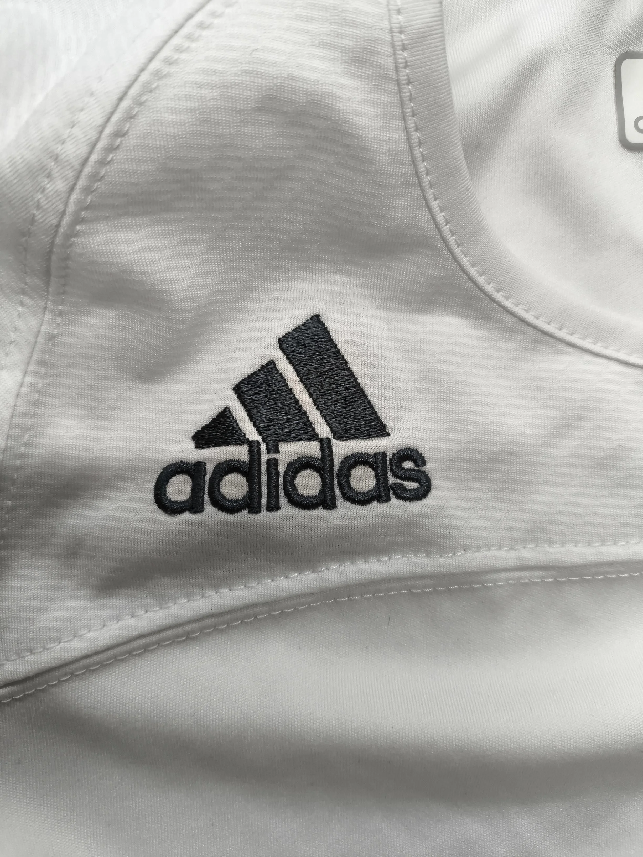 Adidas Women's T-Shirt S White 100% Polyester Basic - Image 5