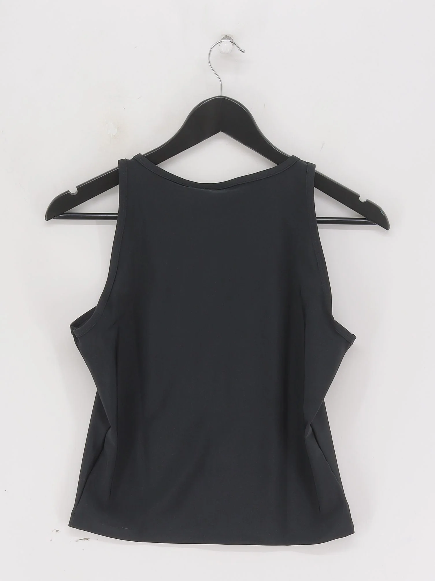 Adidas Women's T-Shirt UK 12 Black Polyester with Elastane Basic New with tags - Image 2