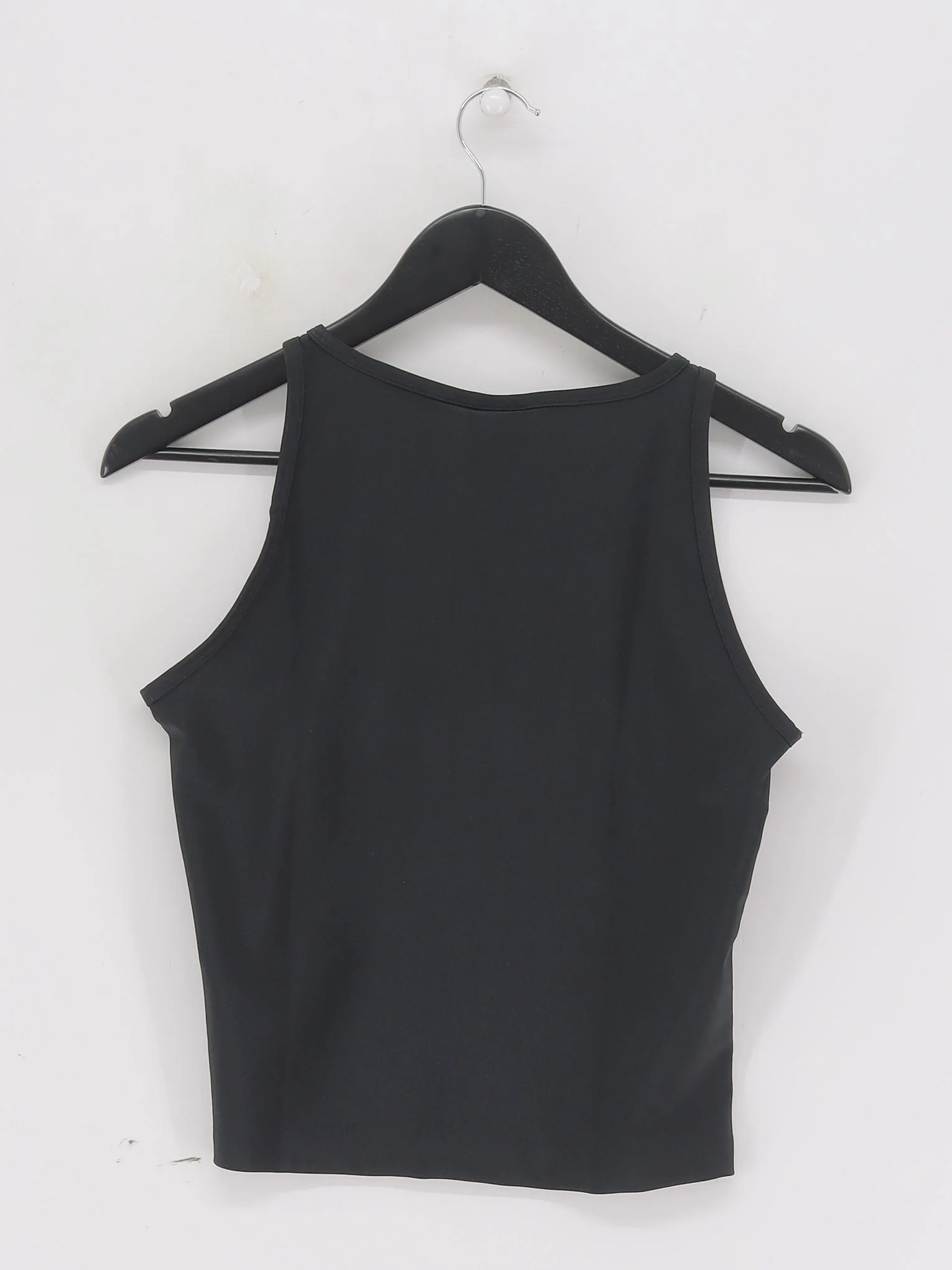 Adidas Women's T-Shirt UK 12 Black Polyester with Elastane Basic New with tags - Image 2