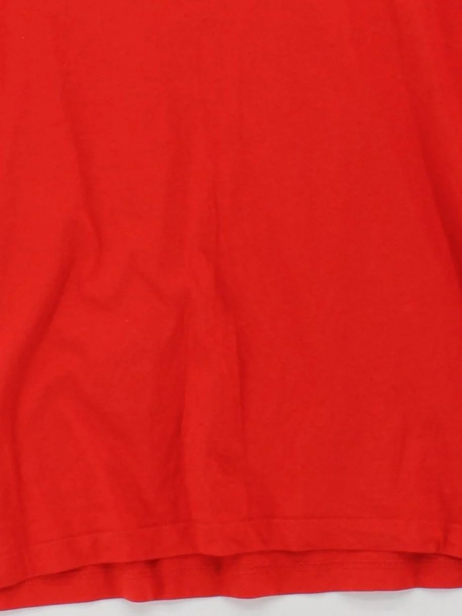 Adidas Women's T-Shirt UK 12 Red 100% Cotton Basic - Image 4