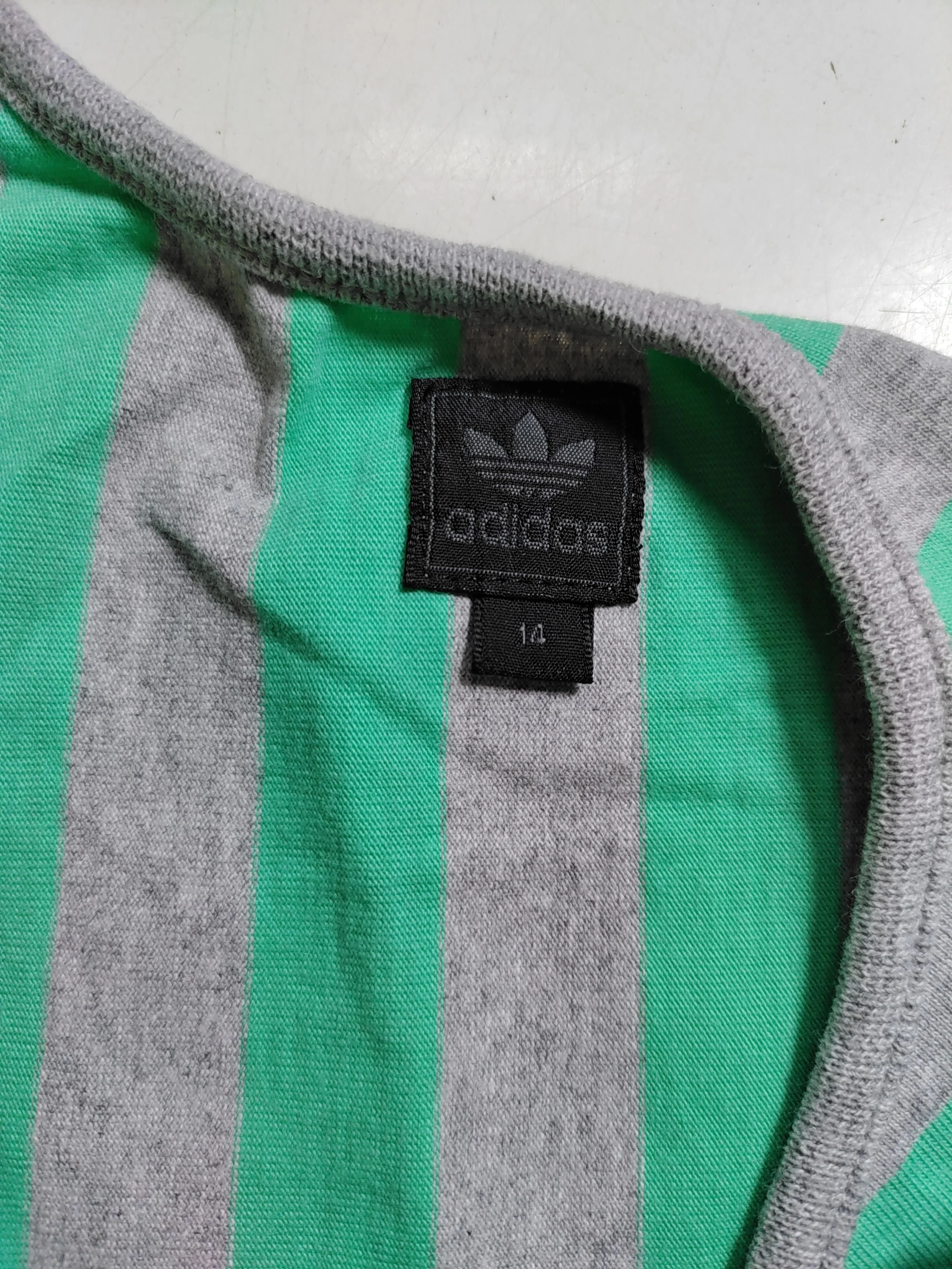 Adidas Women's T-Shirt UK 14 Multi Cotton with Polyester Basic - Image 5