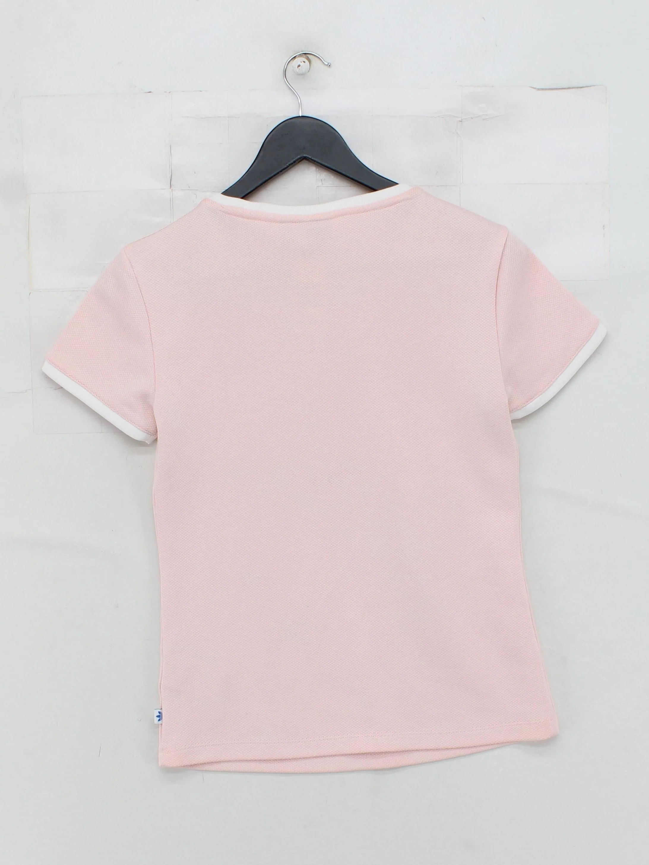 Adidas Women's T-Shirt UK 8 Pink 100% Polyester Basic - Image 2