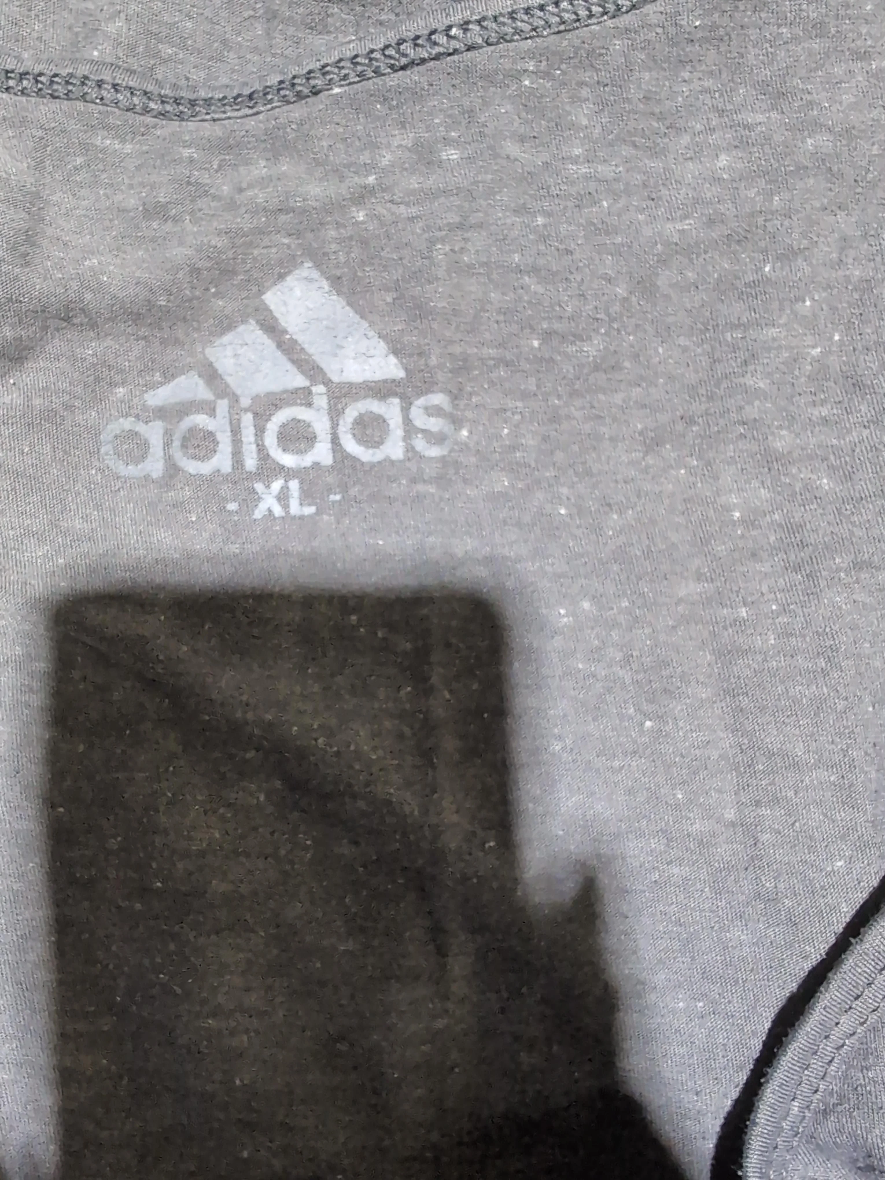 Adidas Women's T-Shirt XL Grey 100% Other Sleeveless Basic - Image 5
