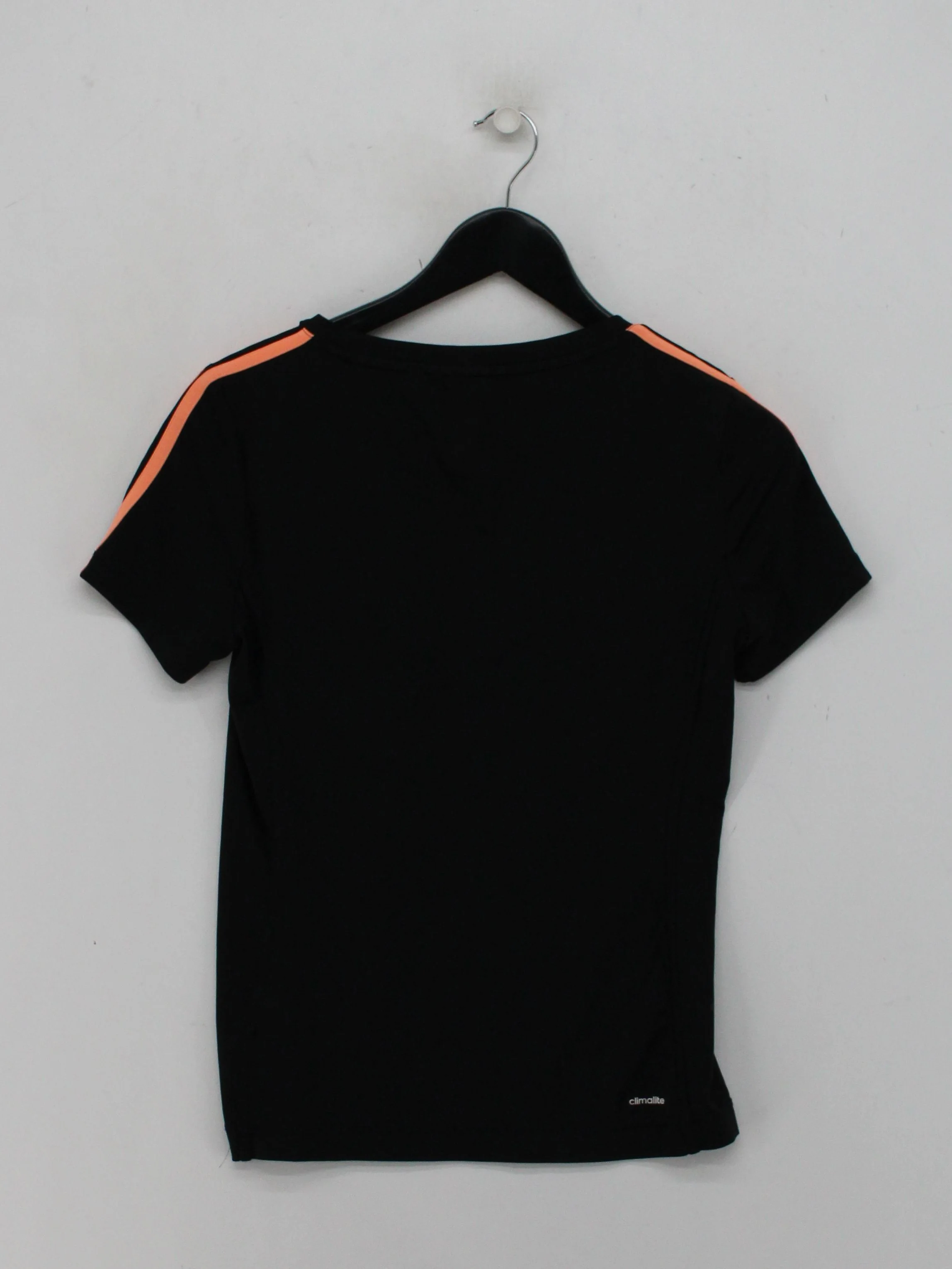 Adidas Women's T-Shirt XS Black Polyester with Spandex Basic - Image 2