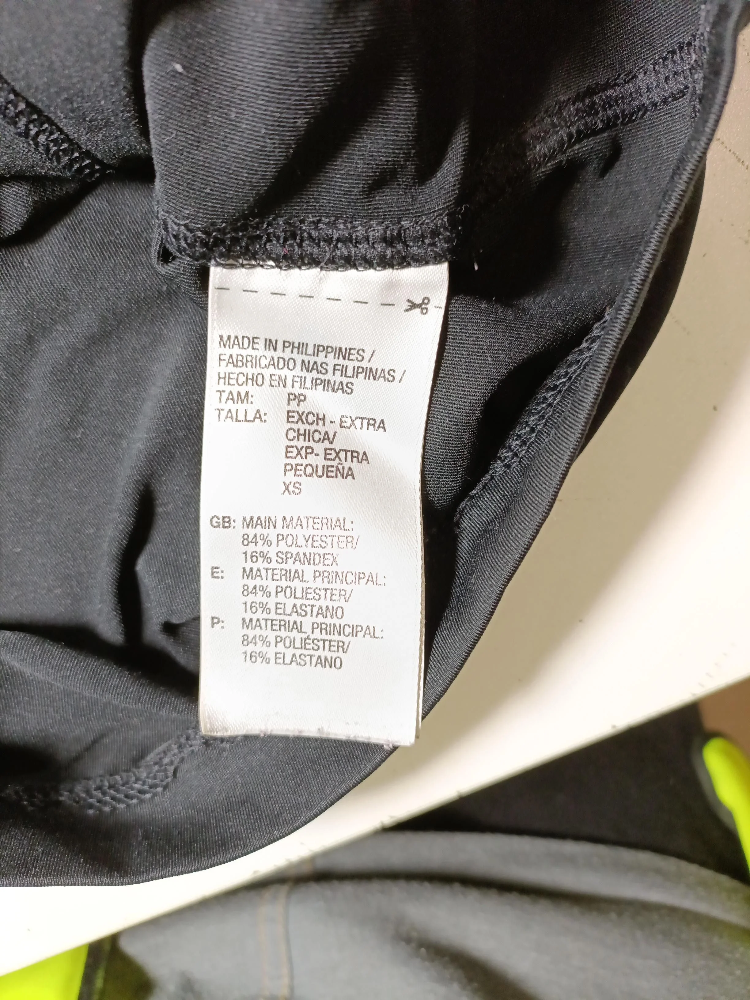 Adidas Women's T-Shirt XS Black Polyester with Spandex Basic - Image 6