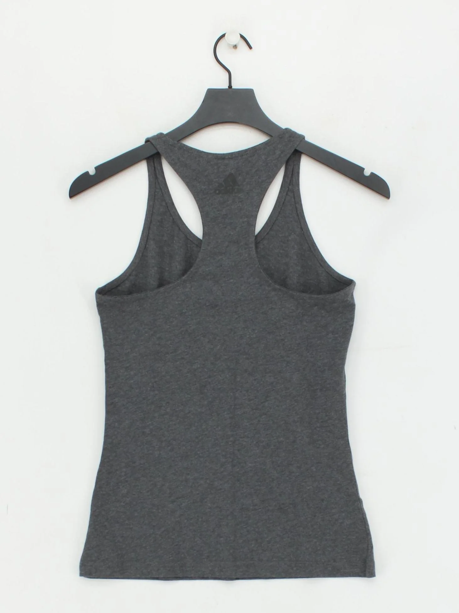Adidas Women's T-Shirt XS Grey Graphic 100% Other Sleeveless Basic - Image 2