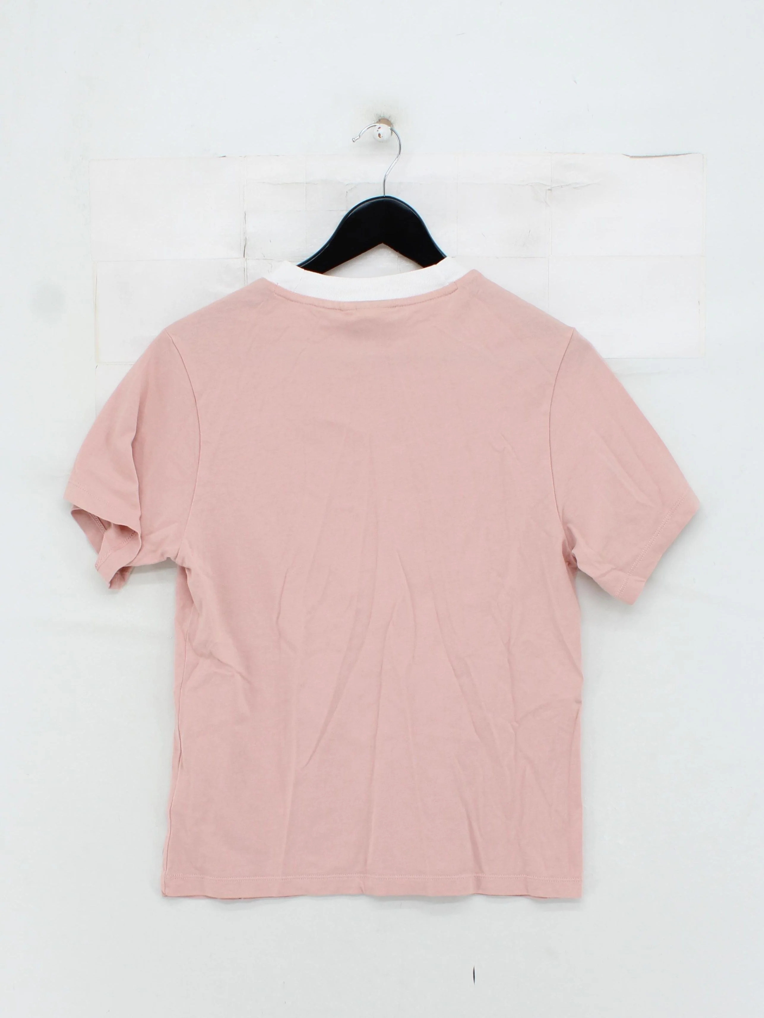 Adidas Women's T-Shirt XS Pink 100% Cotton Short Sleeve Round Neck Basic - Image 2