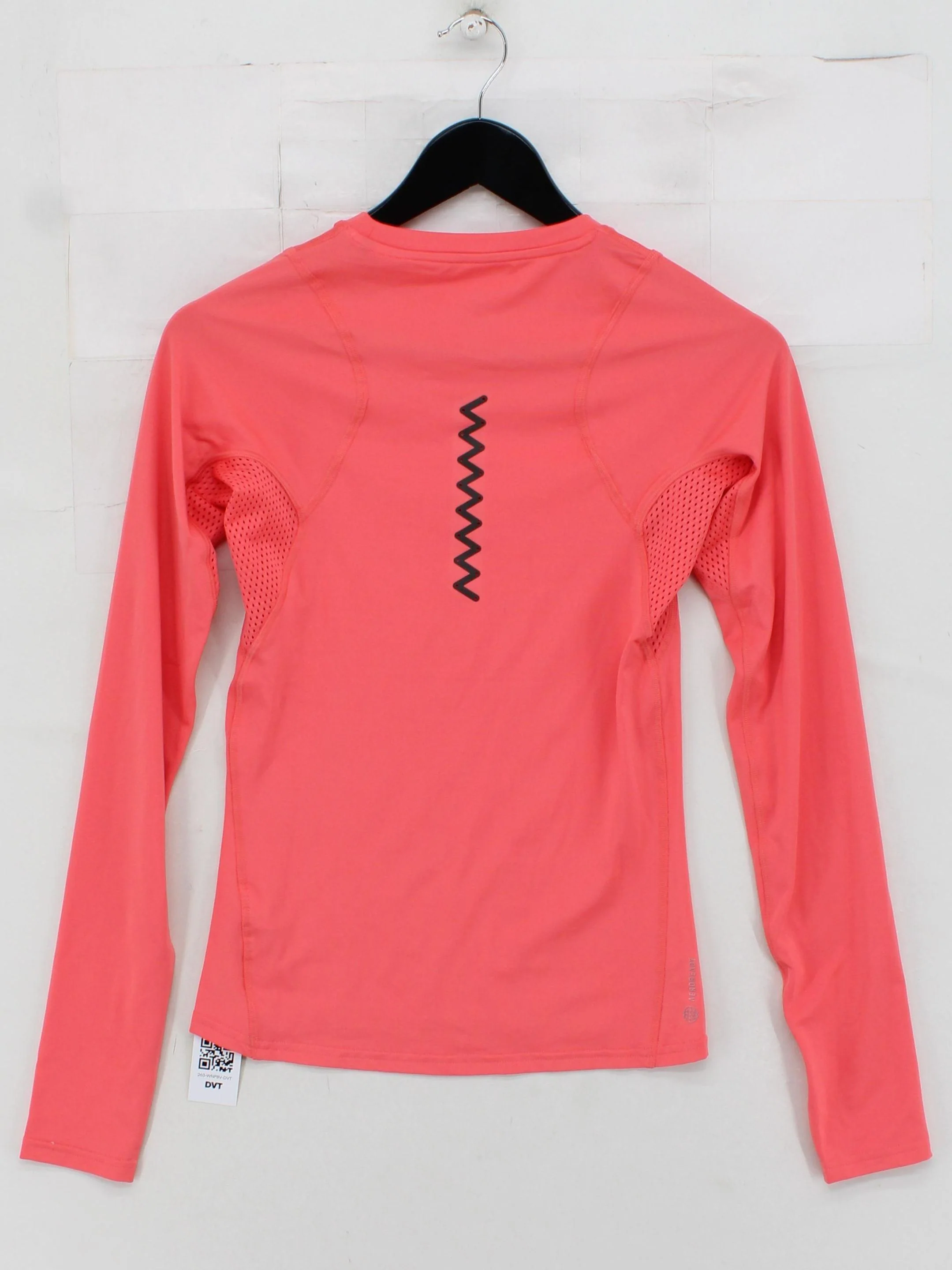 Adidas Women's T-Shirt XS Pink Polyester with Elastane Basic - Image 2