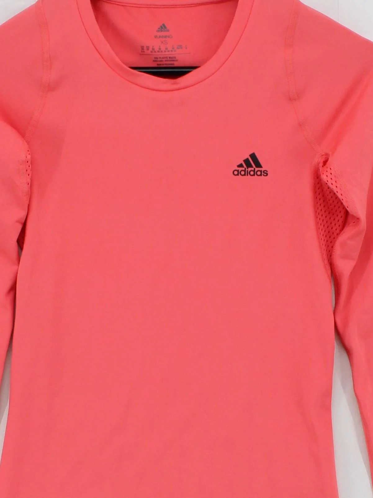 Adidas Women's T-Shirt XS Pink Polyester with Elastane Basic - Image 3