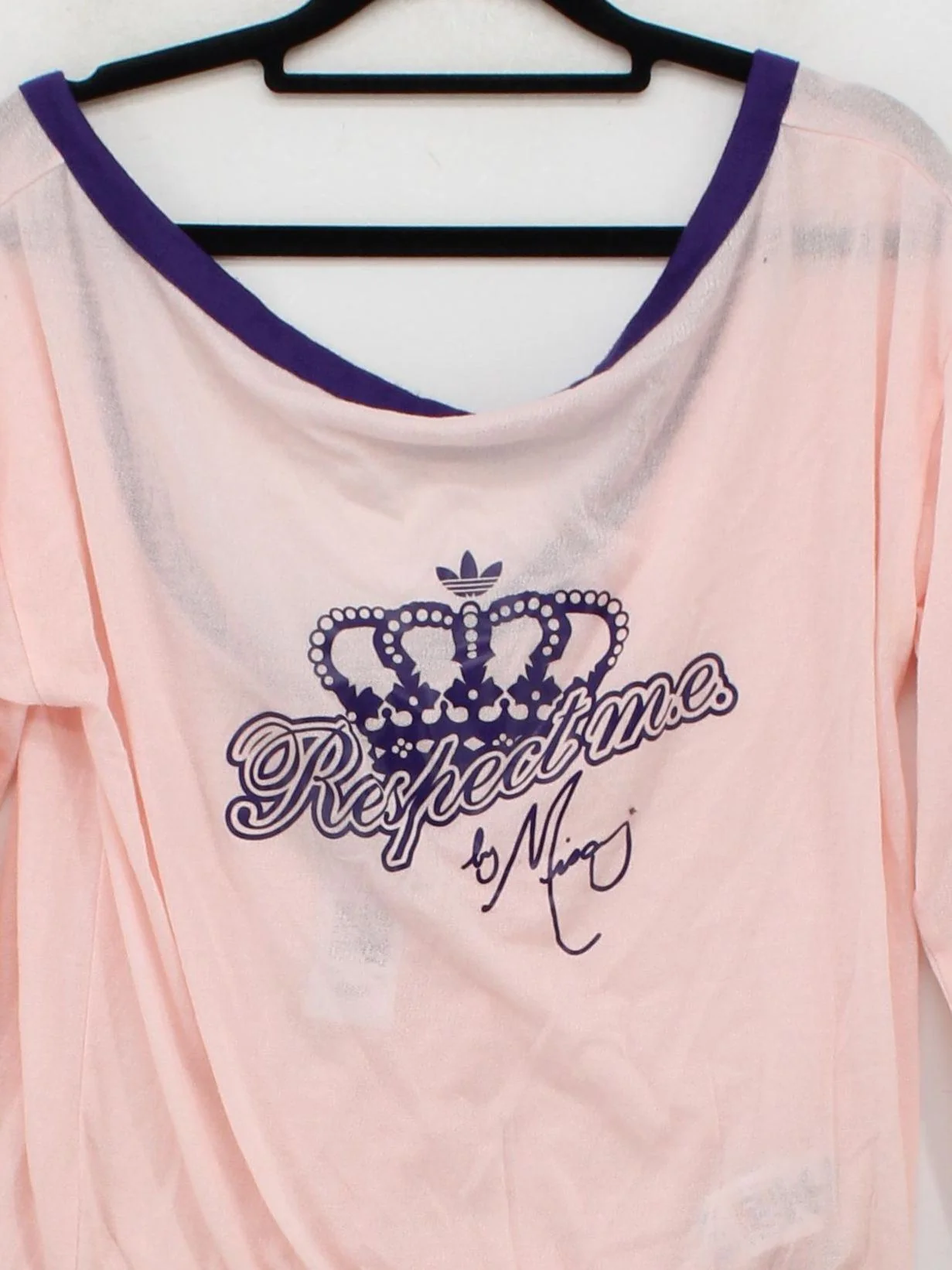 Adidas Women's Top UK 10 Pink 100% Polyester Basic - Image 3
