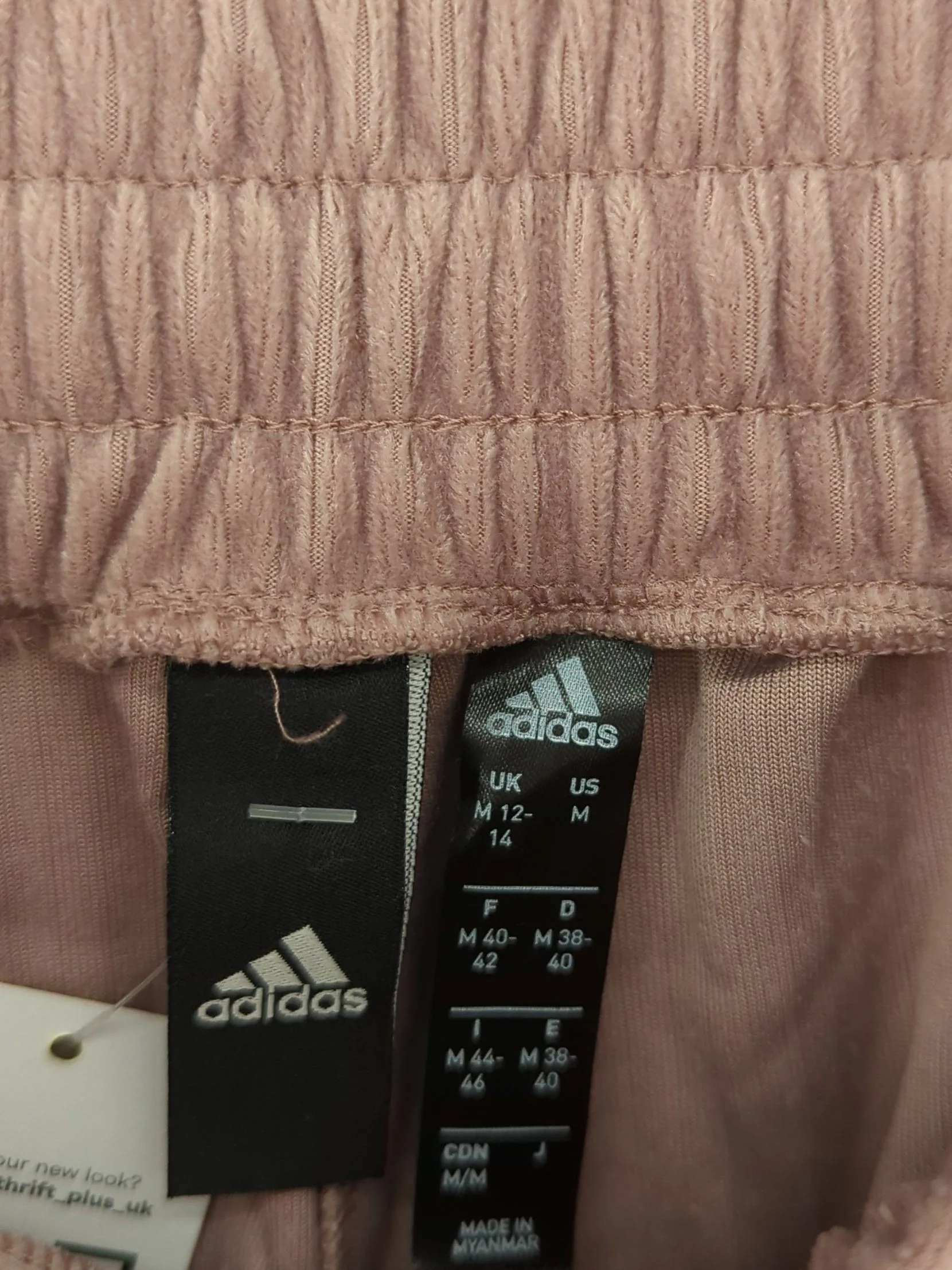 Adidas Women's Trousers UK 12 Purple 100% Polyester Flared Chino New with tags - Image 5