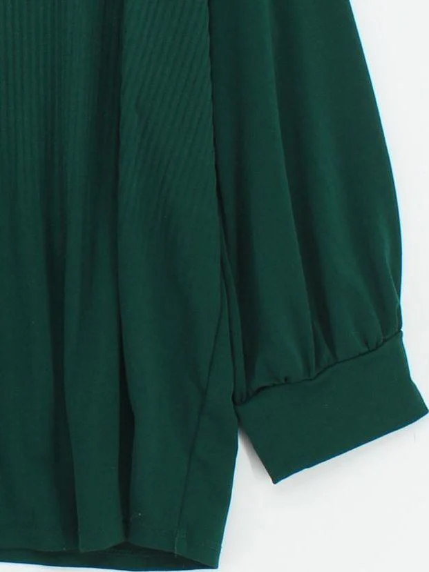 Adrianna Papell Women's Top L Green Polyester with Elastane Basic - Image 4