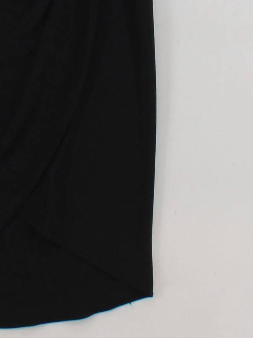 Adrianna Papell Wrap Midi Dress UK6 in Black - Image 4
