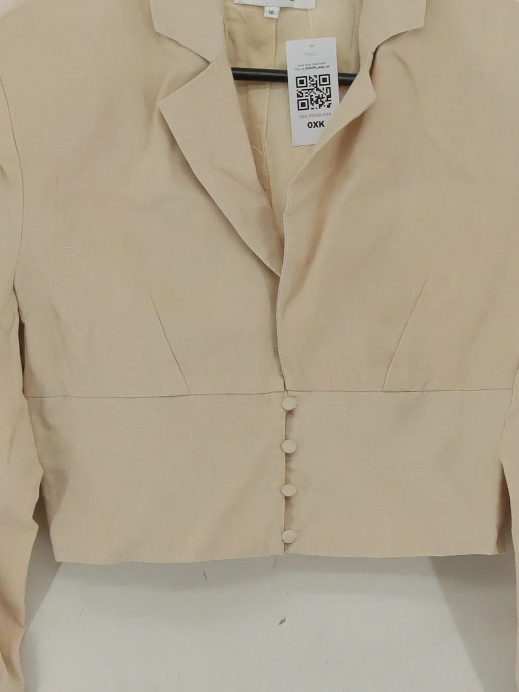 AERE Bomber Jacket jacket cream - Image 3