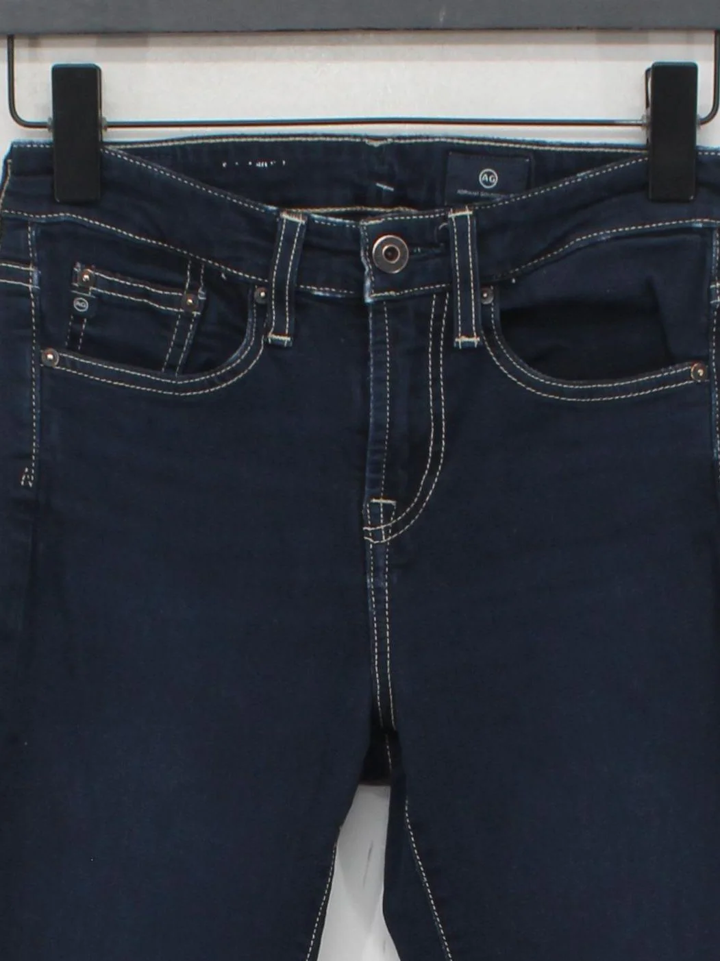 AG Adriano Goldschmied Men's Jeans W 25 in Blue Cotton - Image 3