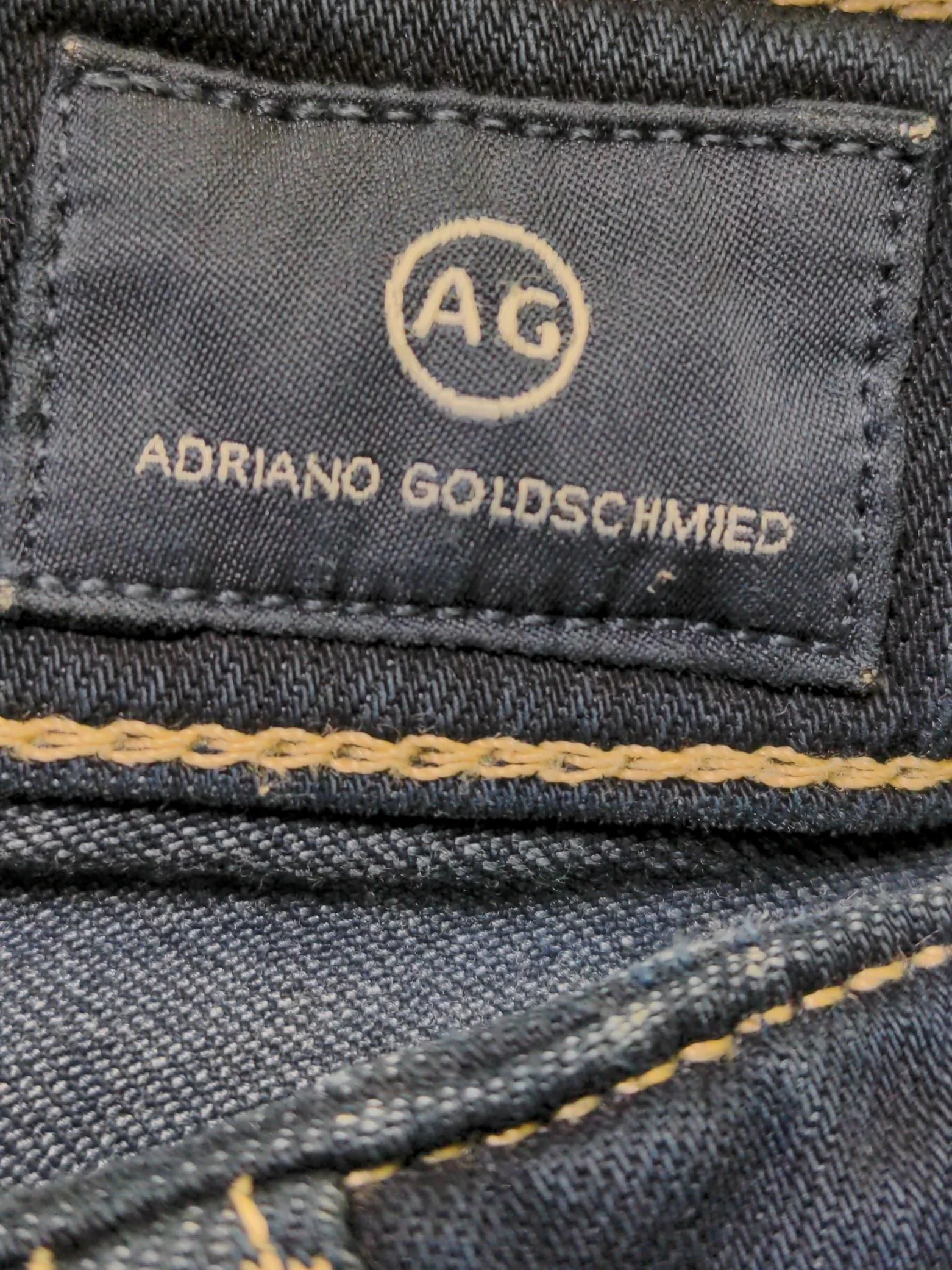 AG Adriano Goldschmied Men's Jeans W 25 in Blue Cotton - Image 6