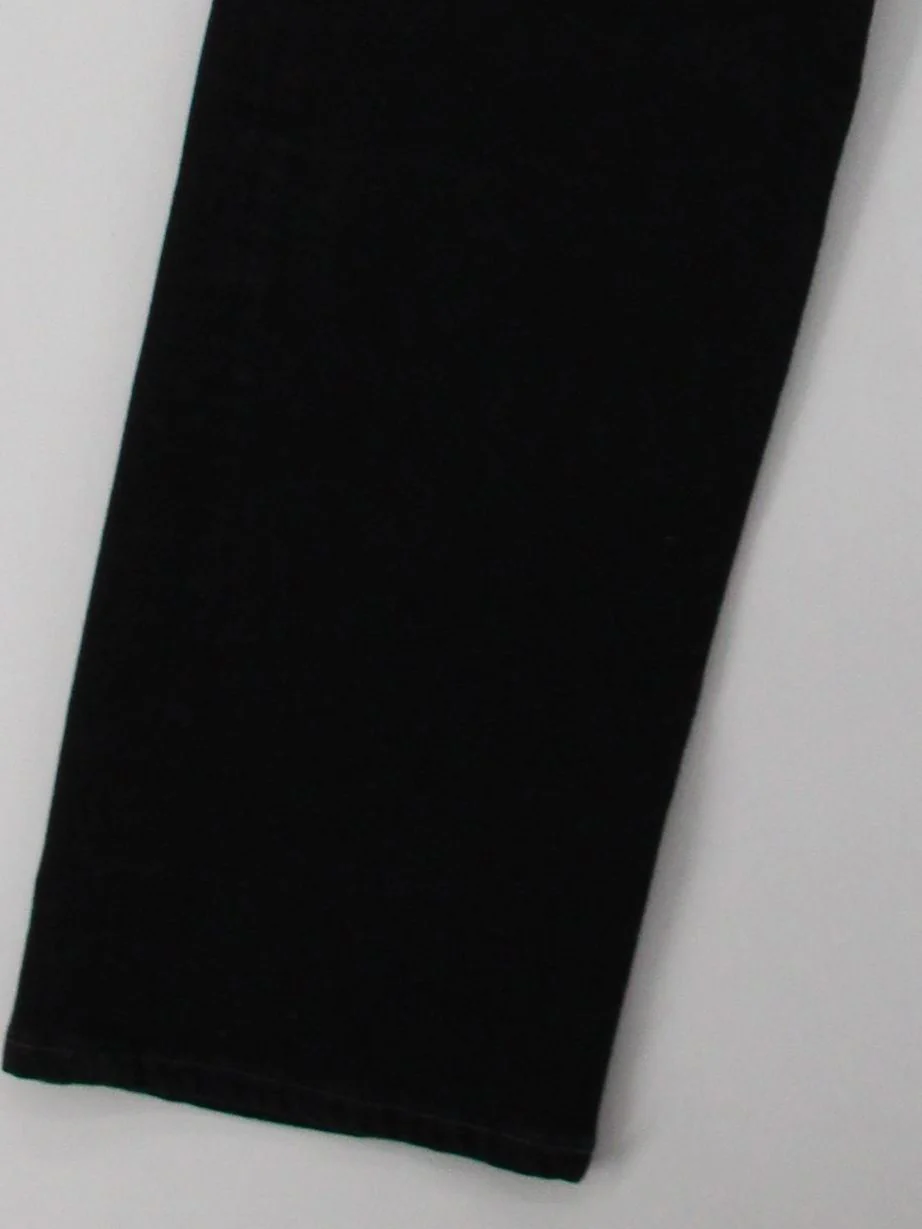 AG Adriano Goldschmied Women's Jeans W 26 in Black Cotton - Image 4